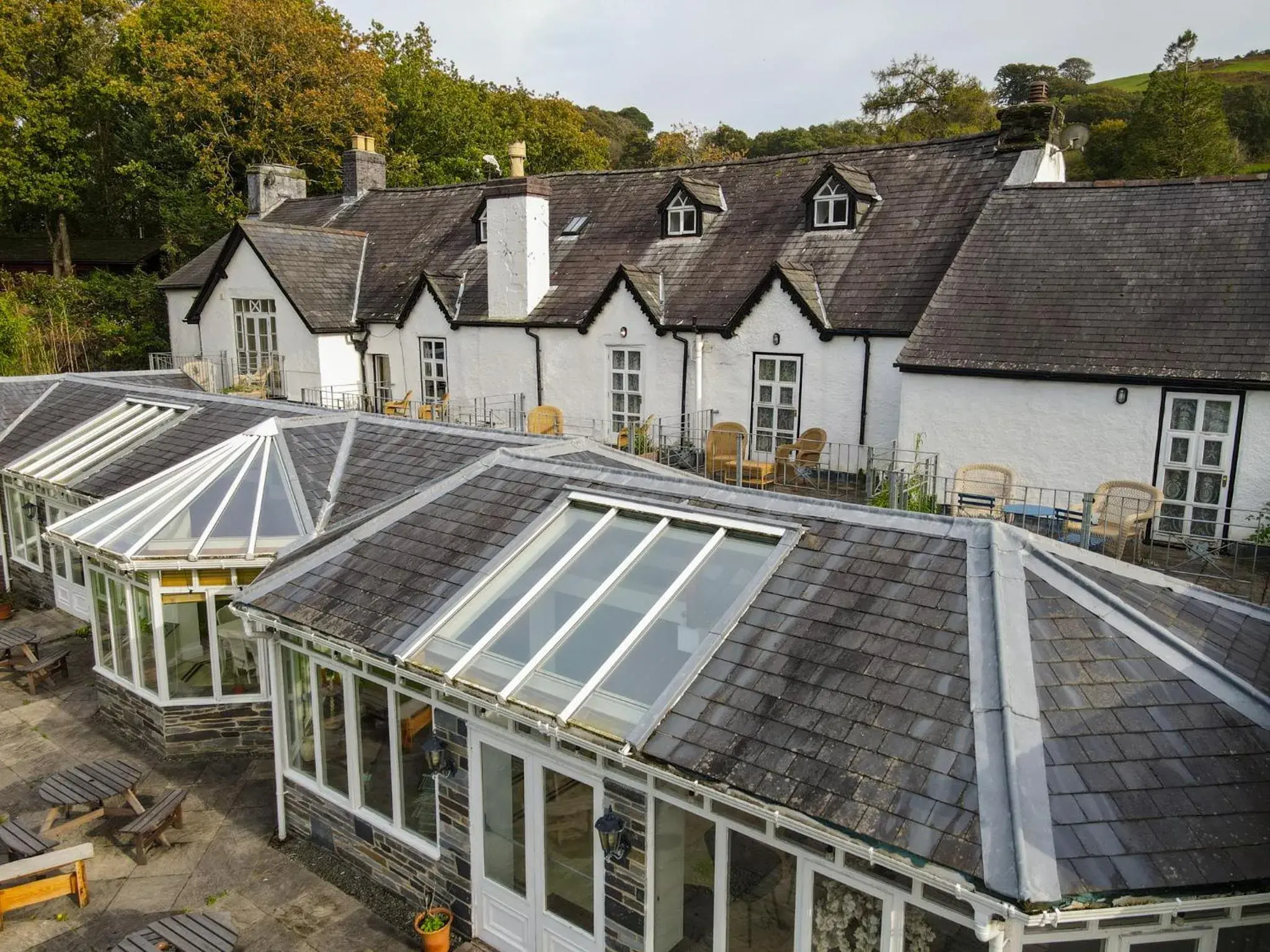 Twin Room in Plas Dolguog Twin Room in Plas Dolguog