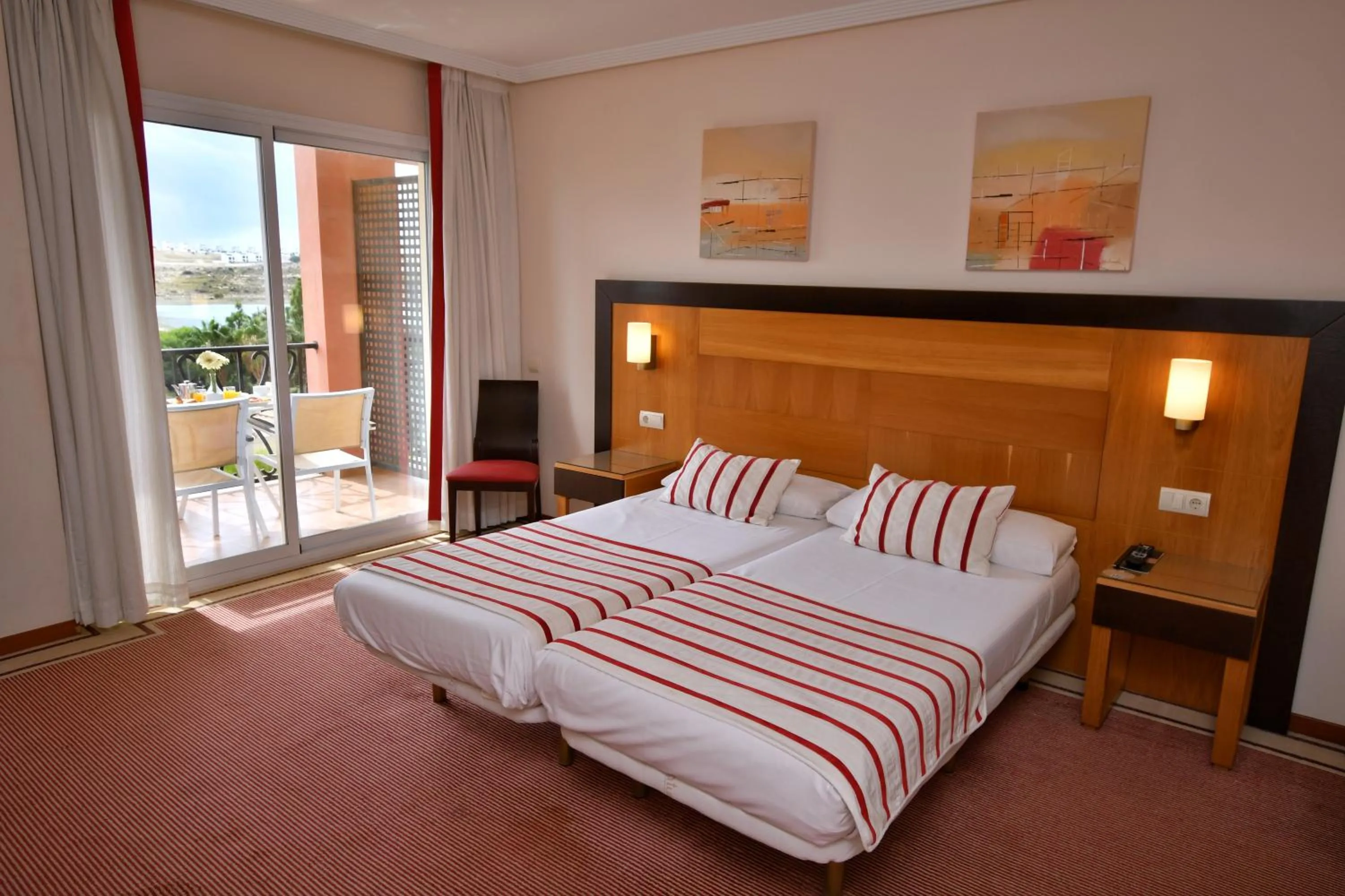 Bed in Hotel Bonalba Alicante