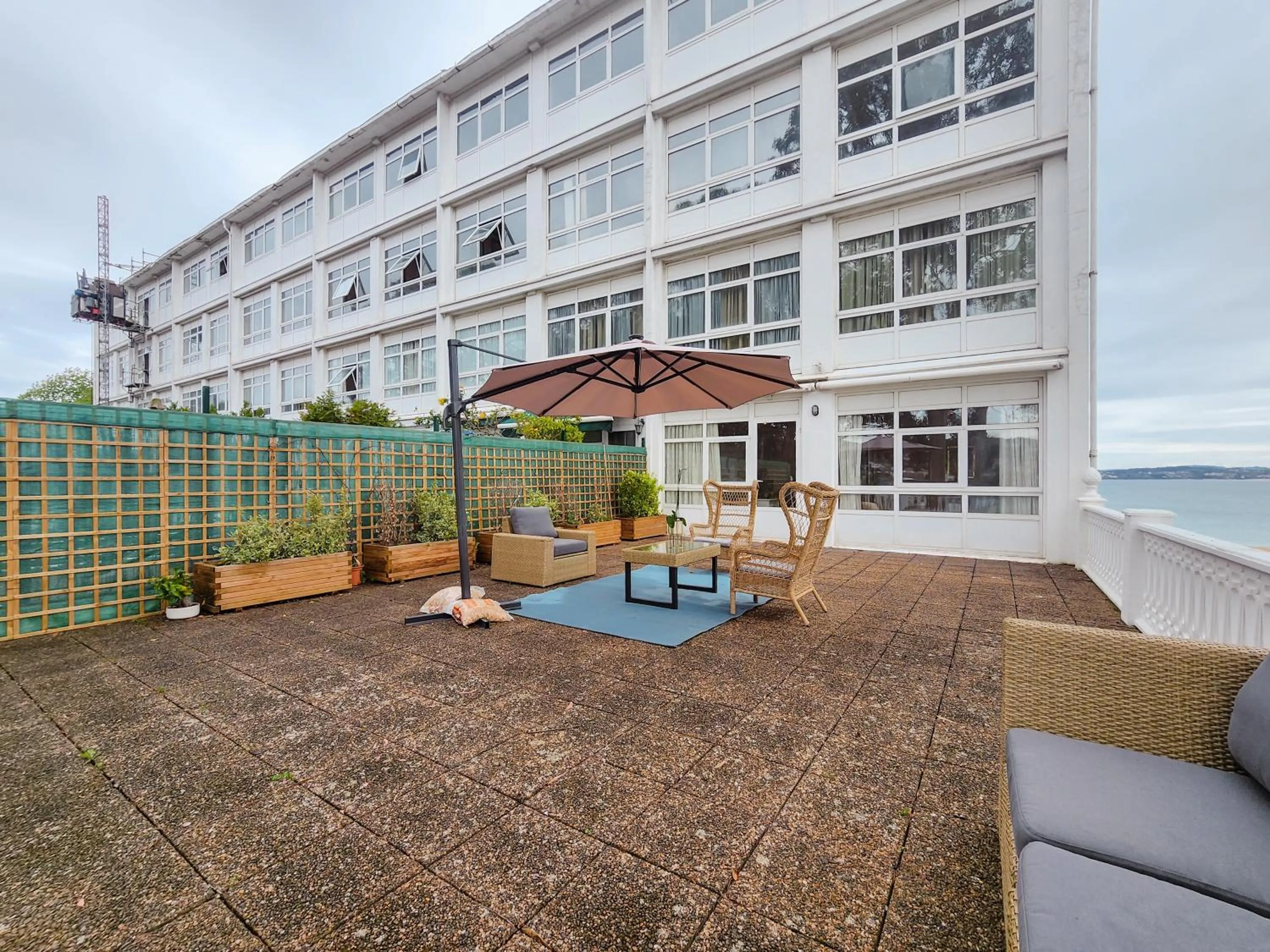 Patio in Hotel Faranda Rias Altas, Ascend Hotel Collection