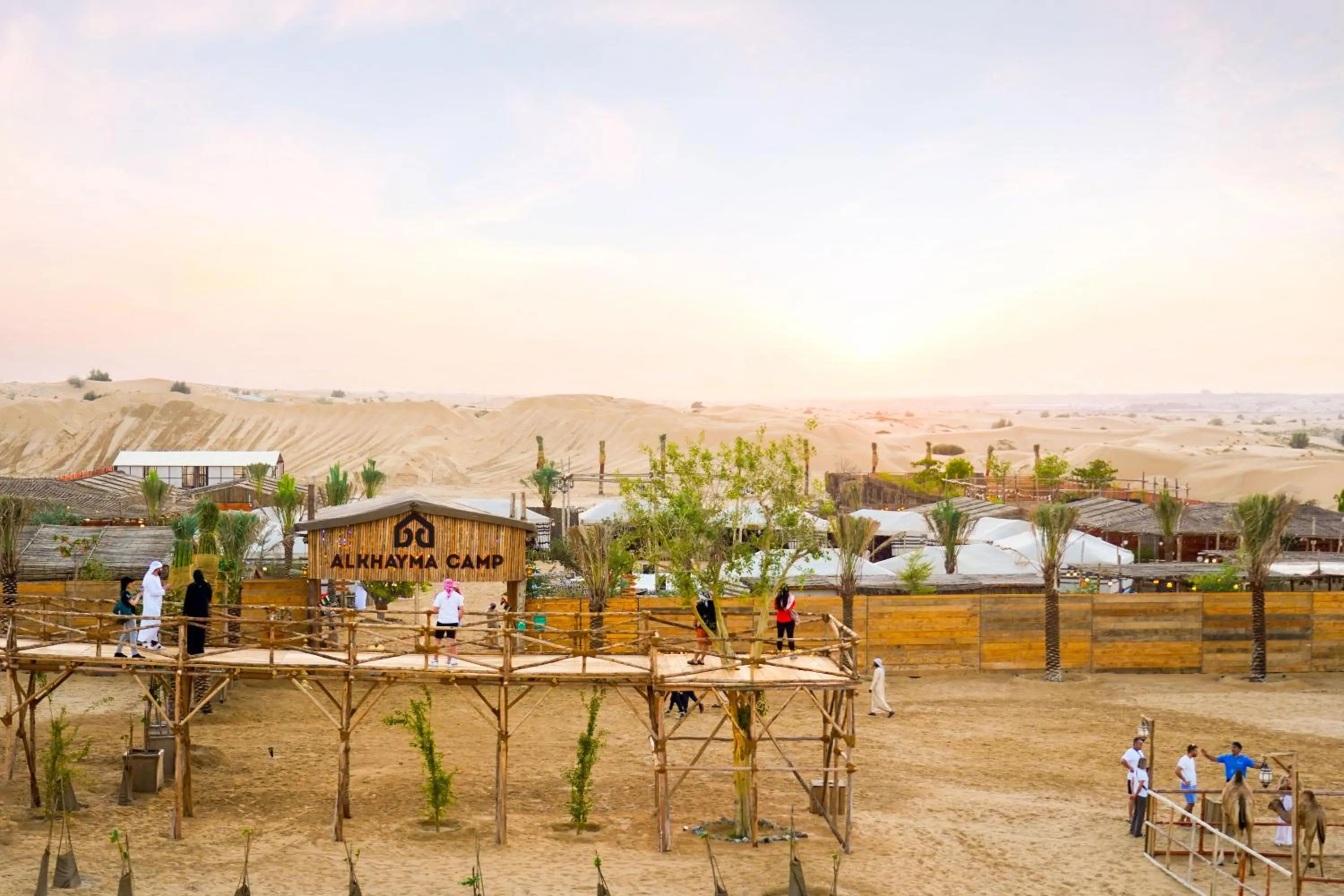 Property building in Al Khayma Camp "Elite Glamping & Dining in Experience"