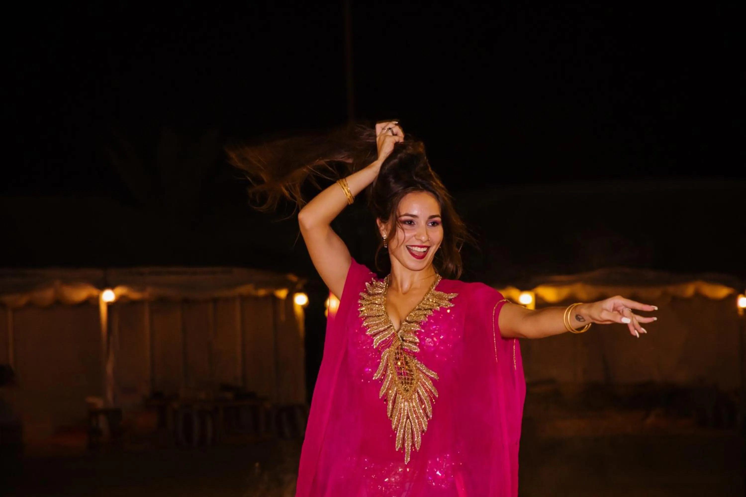 Night in Al Khayma Camp "Elite Glamping & Dining in Experience"