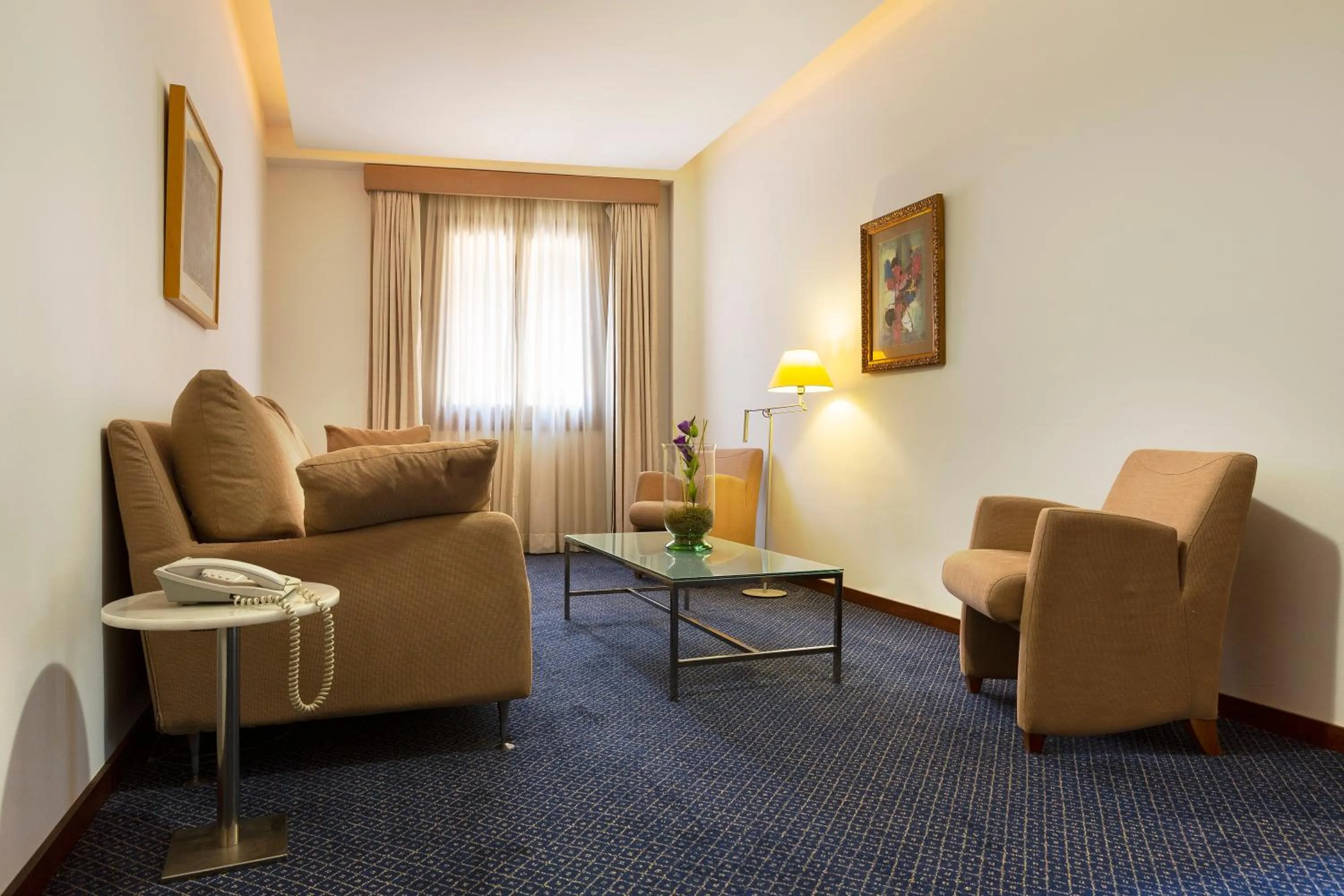 Living room in Gran Hotel Soller