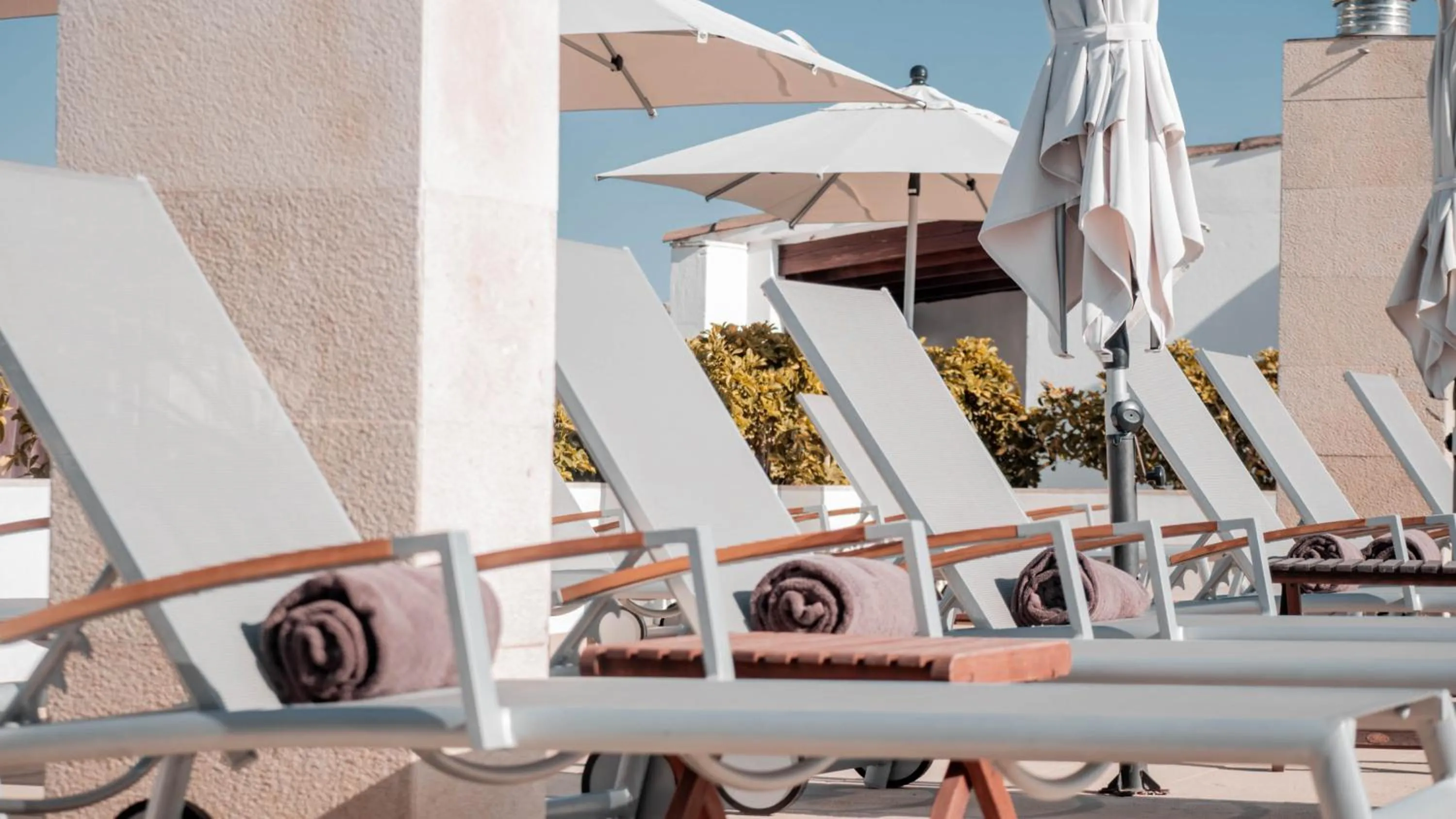 Swimming pool in Gran Hotel Soller