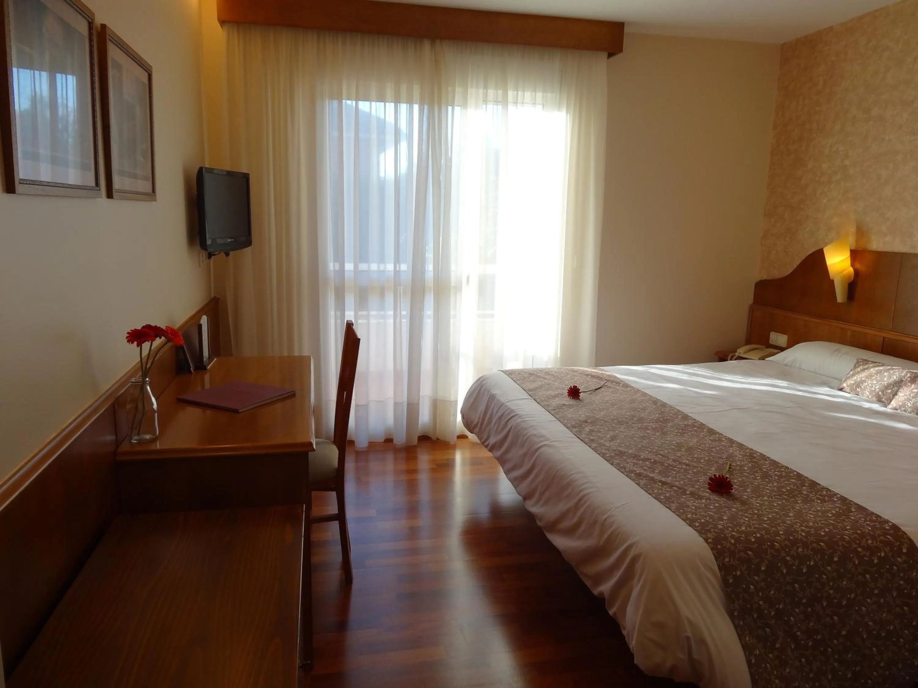 Bed in Hotel El Pescador