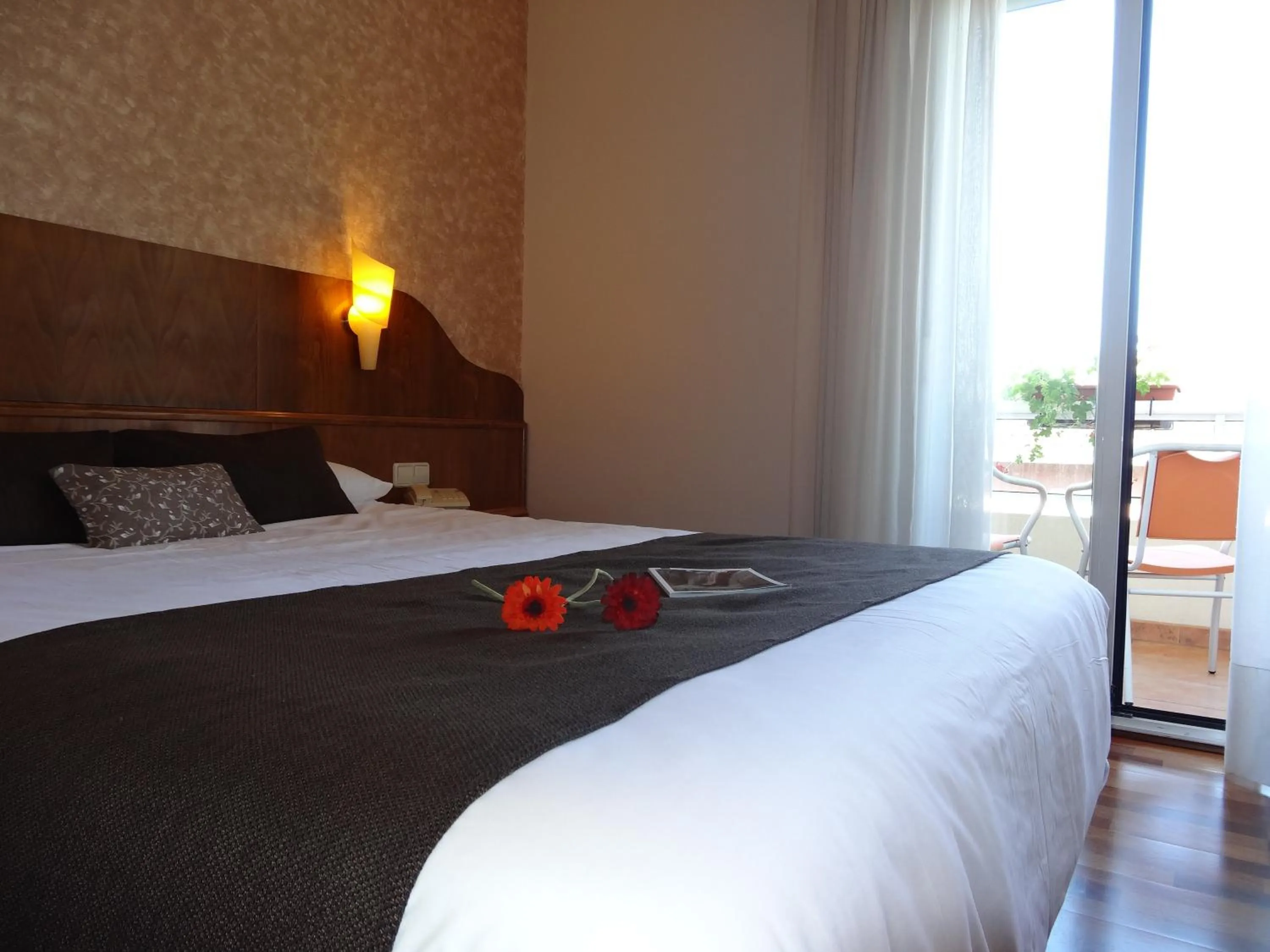 Bed in Hotel El Pescador