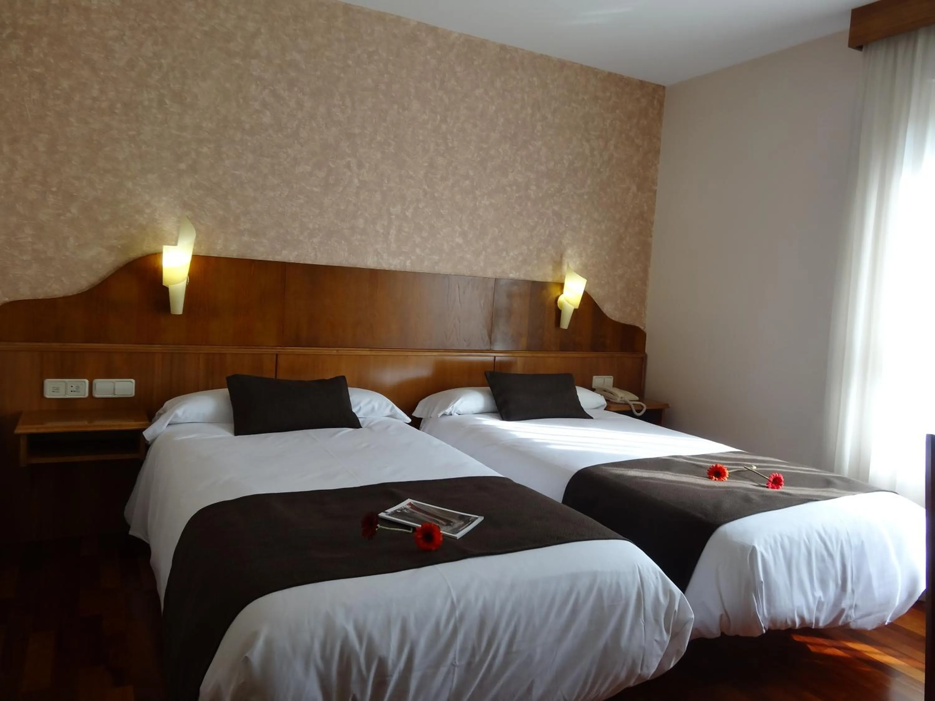 Bed in Hotel El Pescador