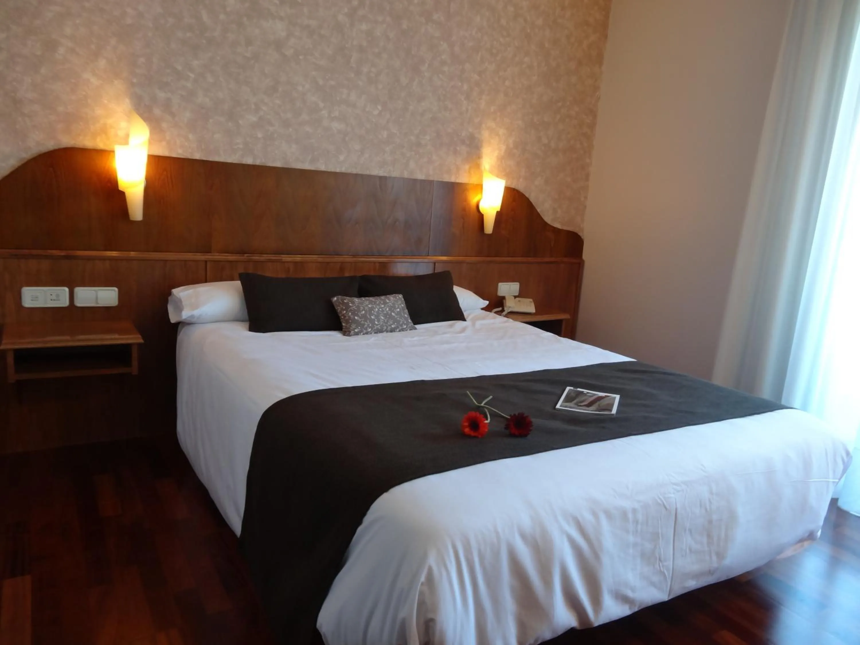 Bed in Hotel El Pescador