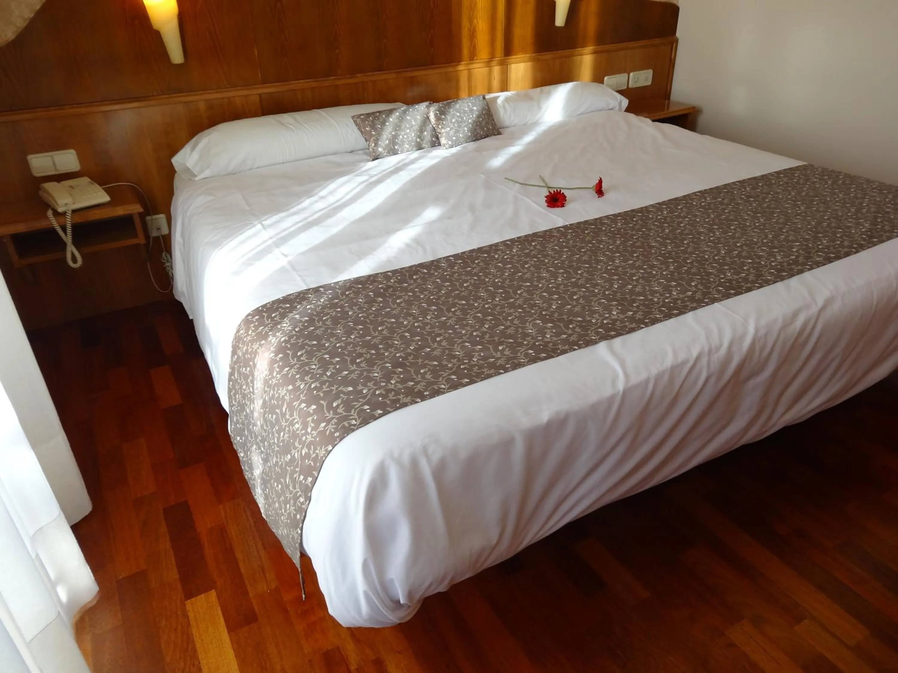Bed in Hotel El Pescador
