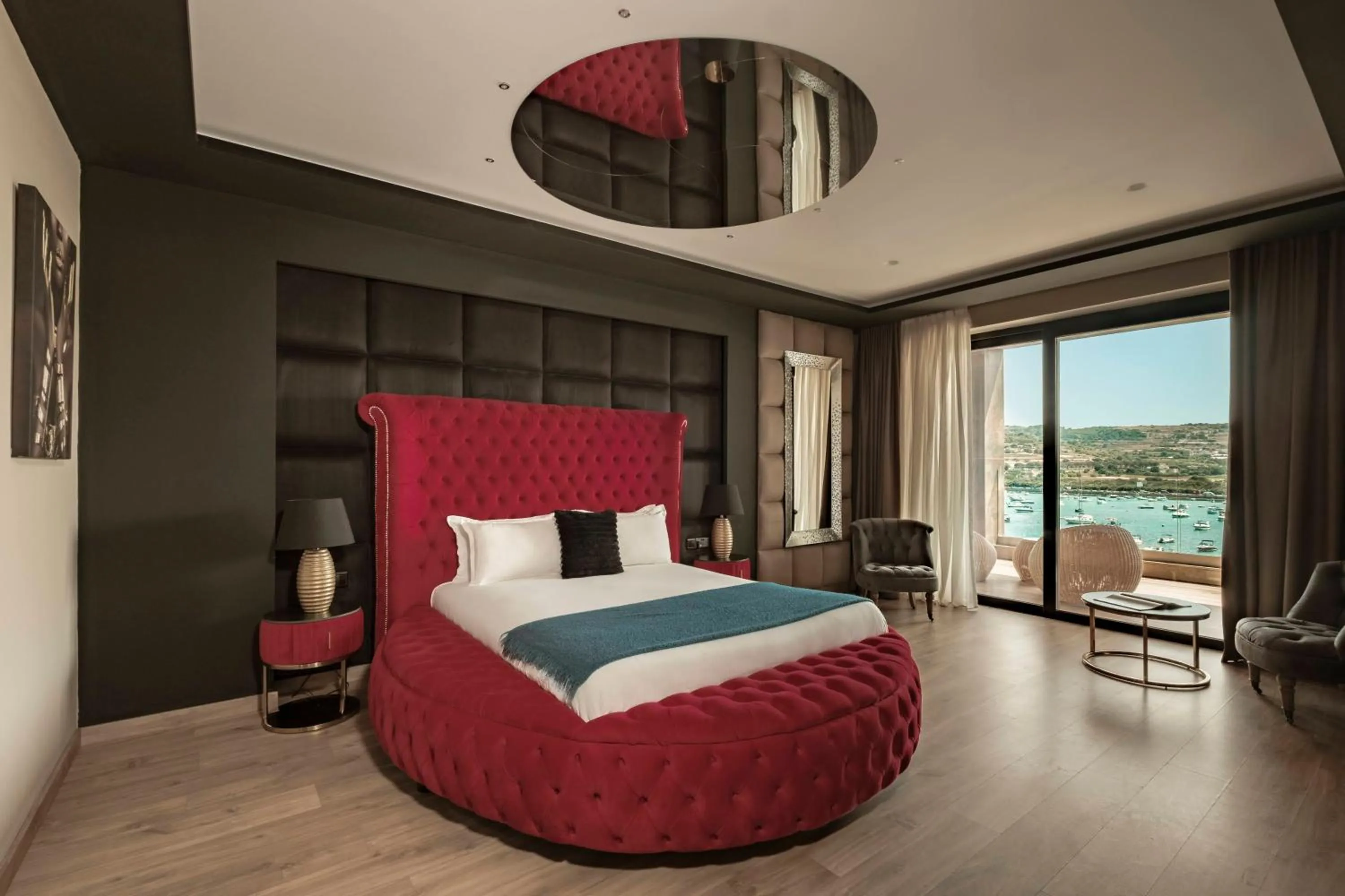 Bedroom, Bed in Damare Resort & SPA