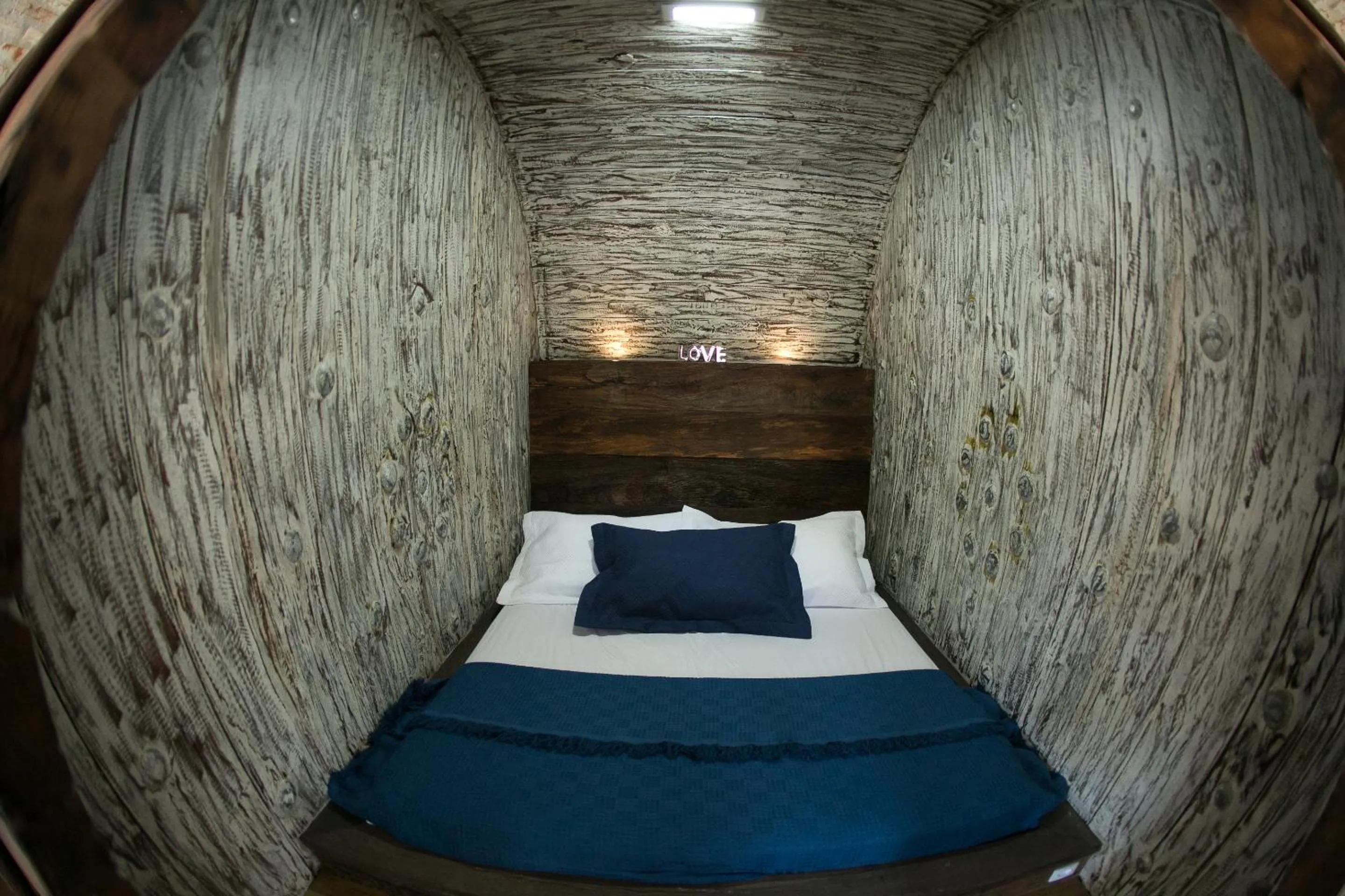 Bed in Eco Mirante Hotel