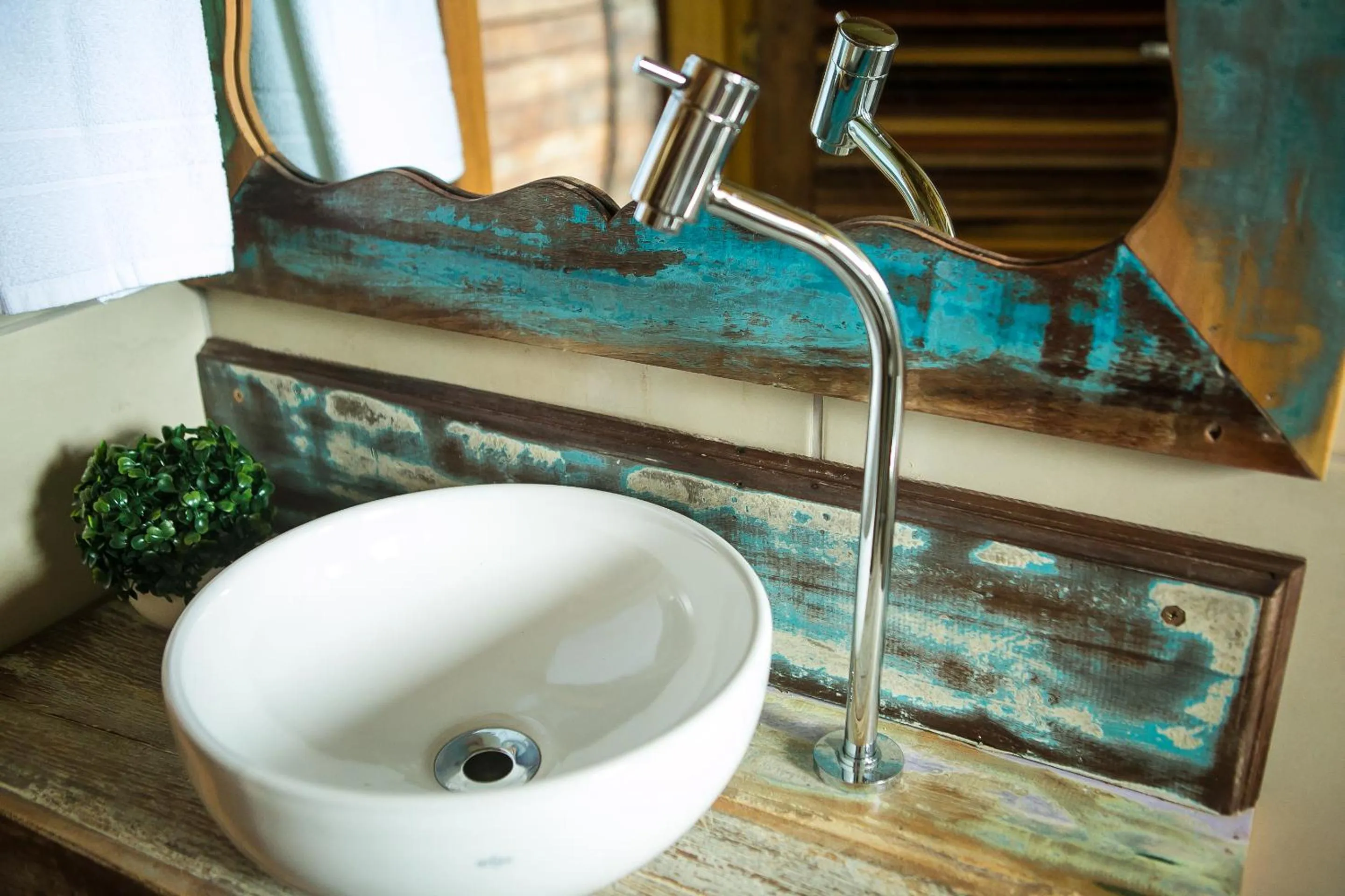 Bathroom in Eco Mirante Hotel
