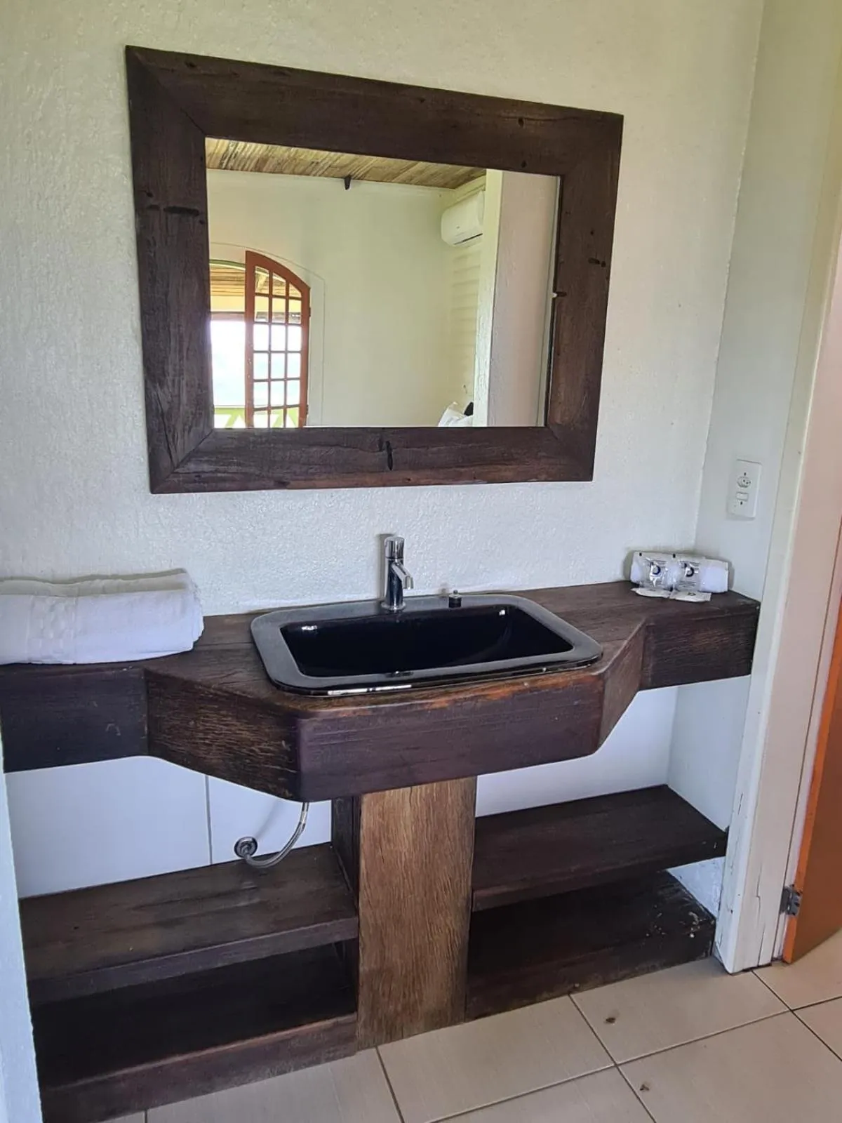 Bathroom in Eco Mirante Hotel