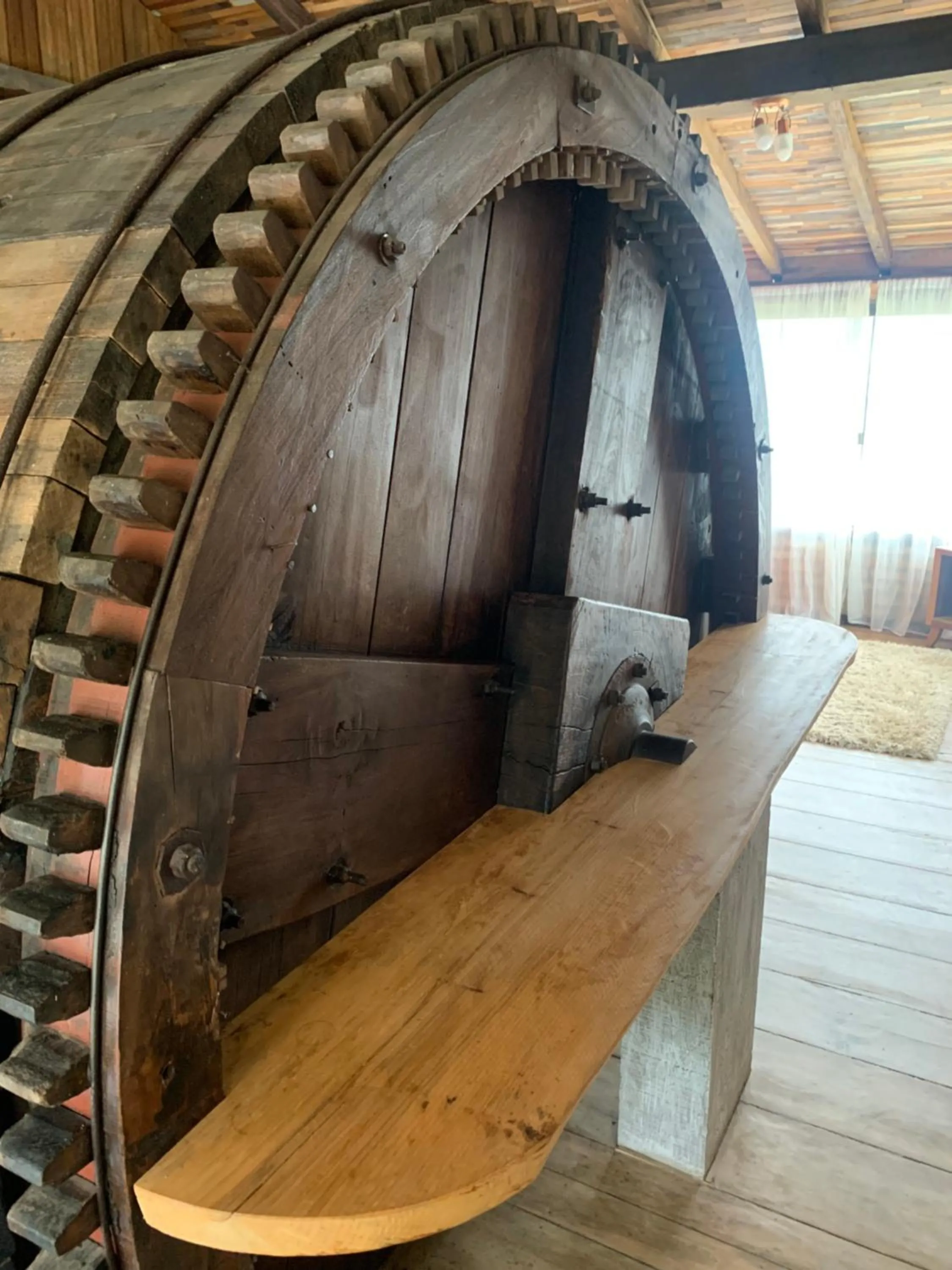 Living room in Eco Mirante Hotel