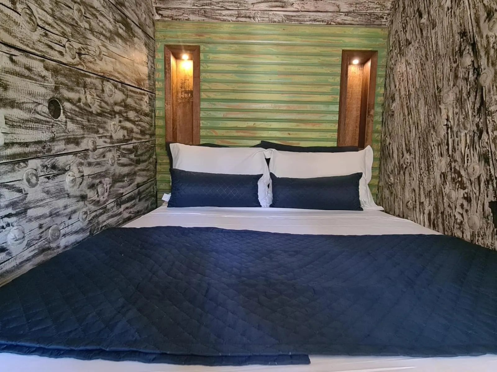 Bed in Eco Mirante Hotel