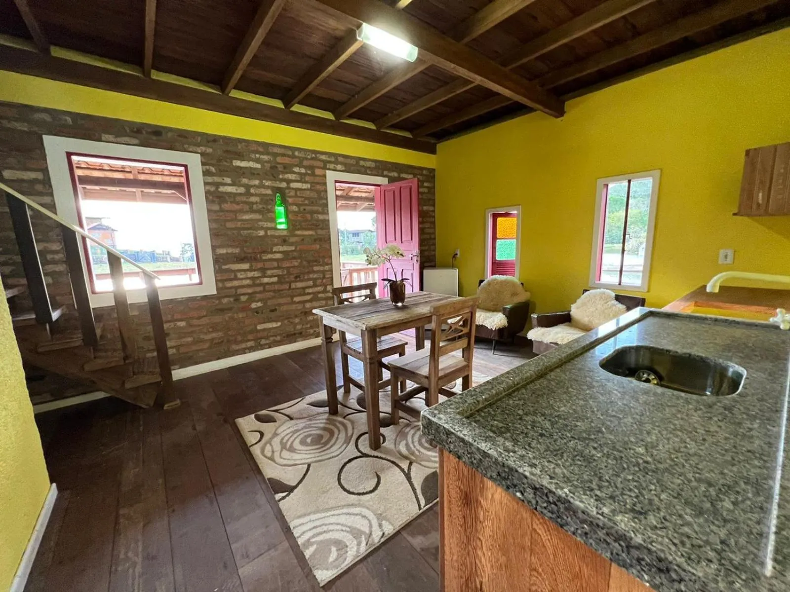 Dining area in Eco Mirante Hotel