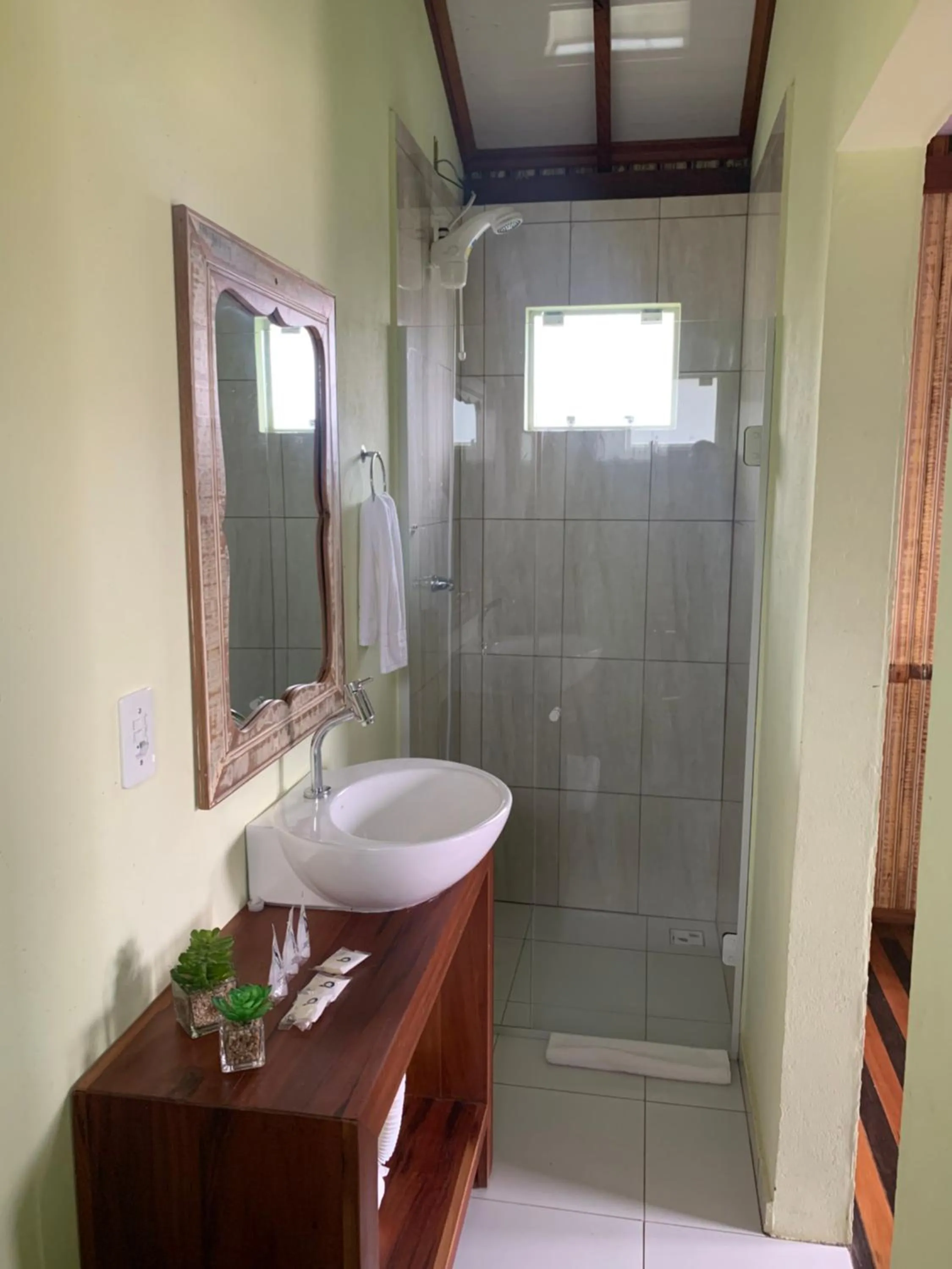 Bathroom in Eco Mirante Hotel