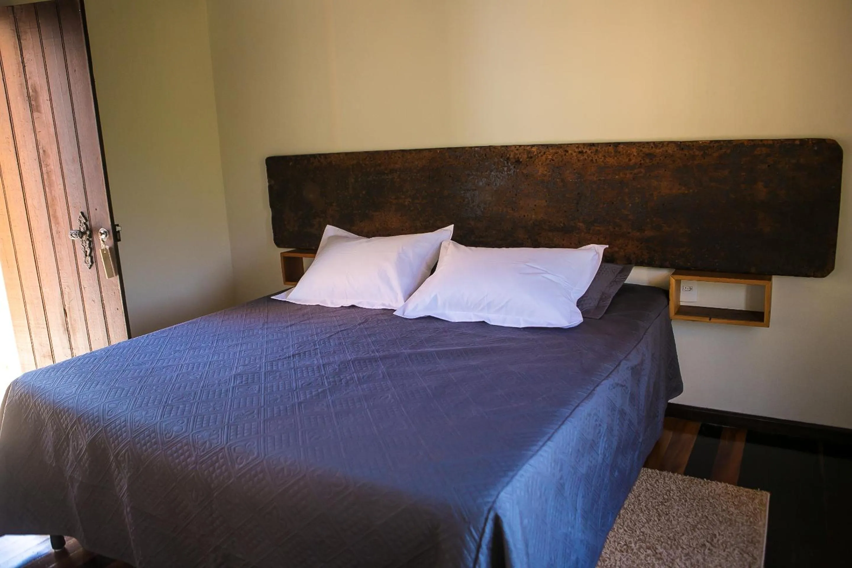 Bed in Eco Mirante Hotel