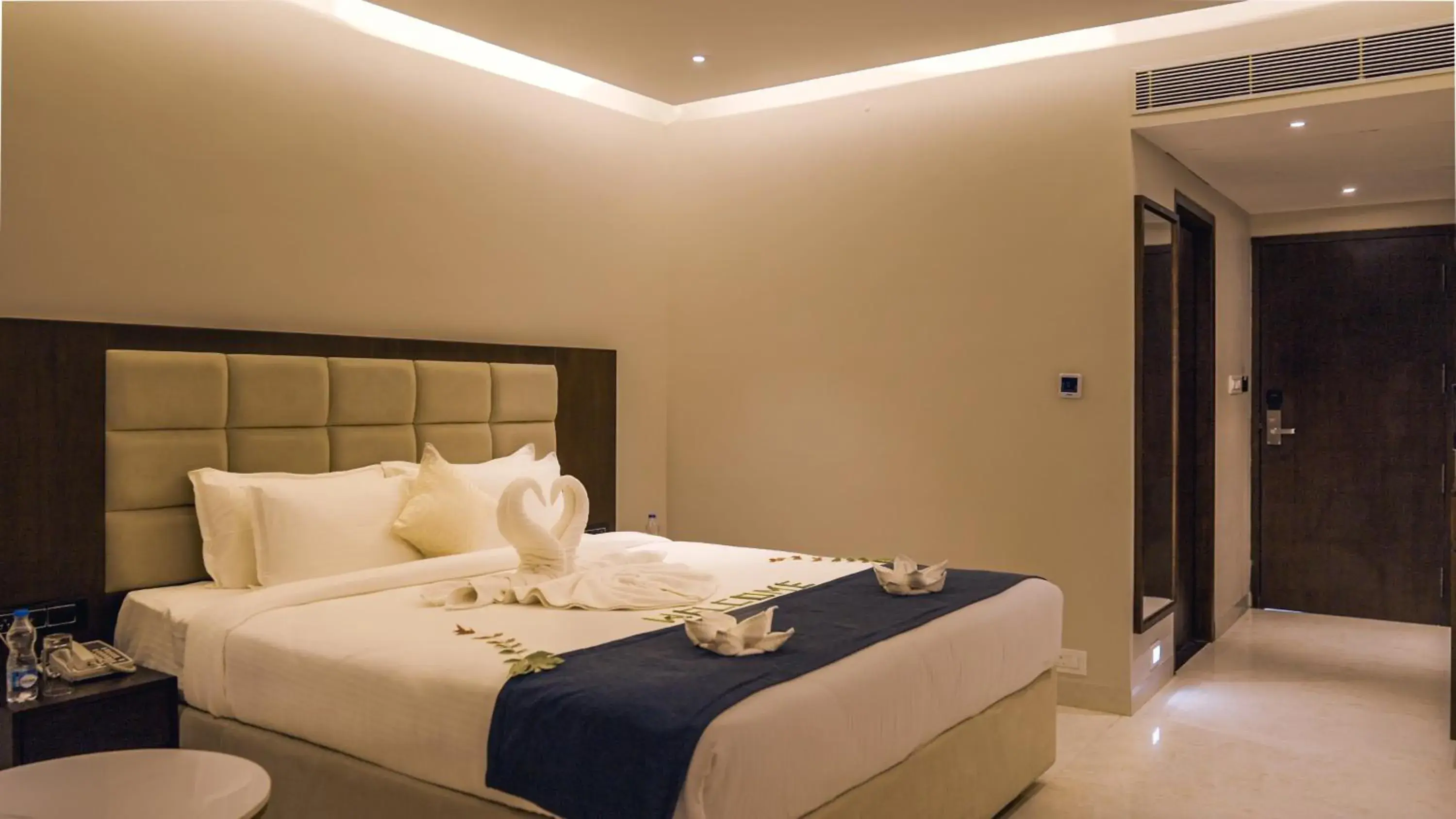 Bed in Mayur Belgaum Presidency Hotel & Spa Bed in Mayur Belgaum Presidency Hotel & Spa