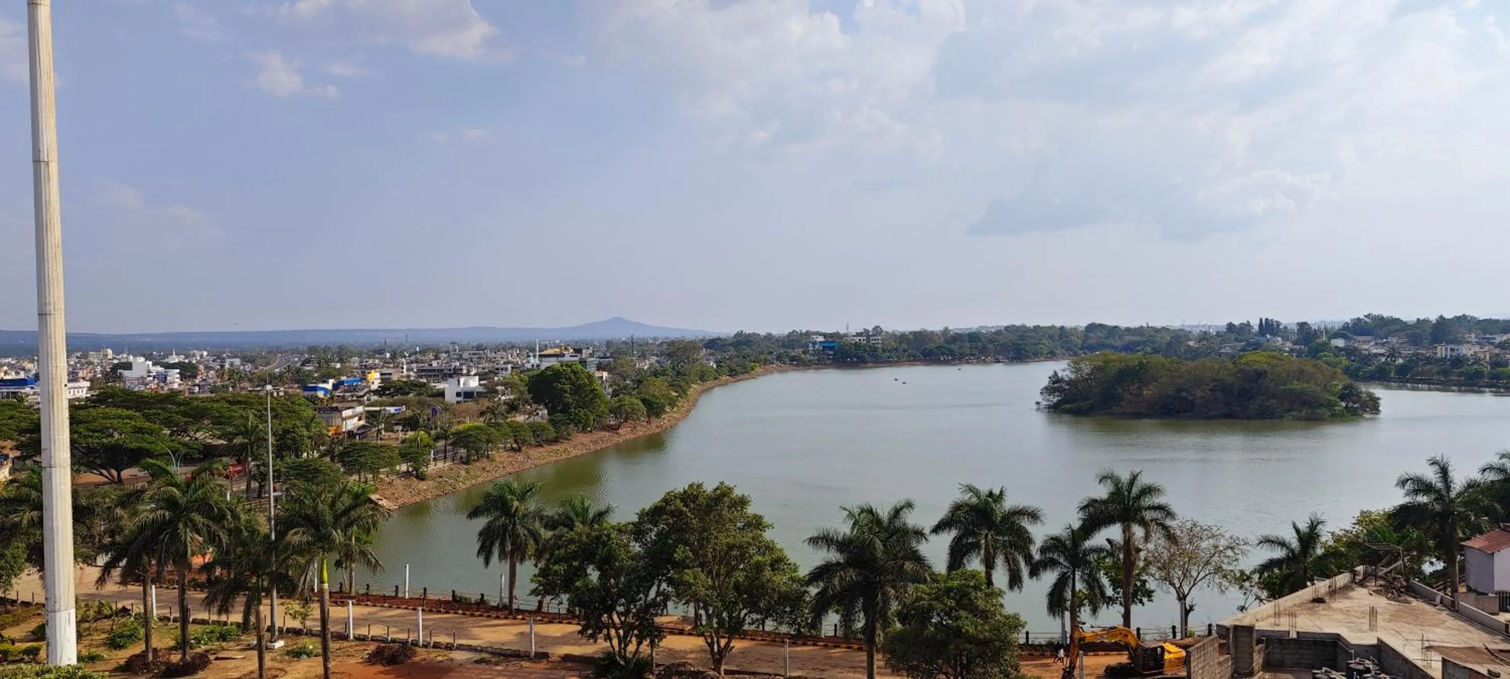 Lake view in Mayur Belgaum Presidency Hotel & Spa