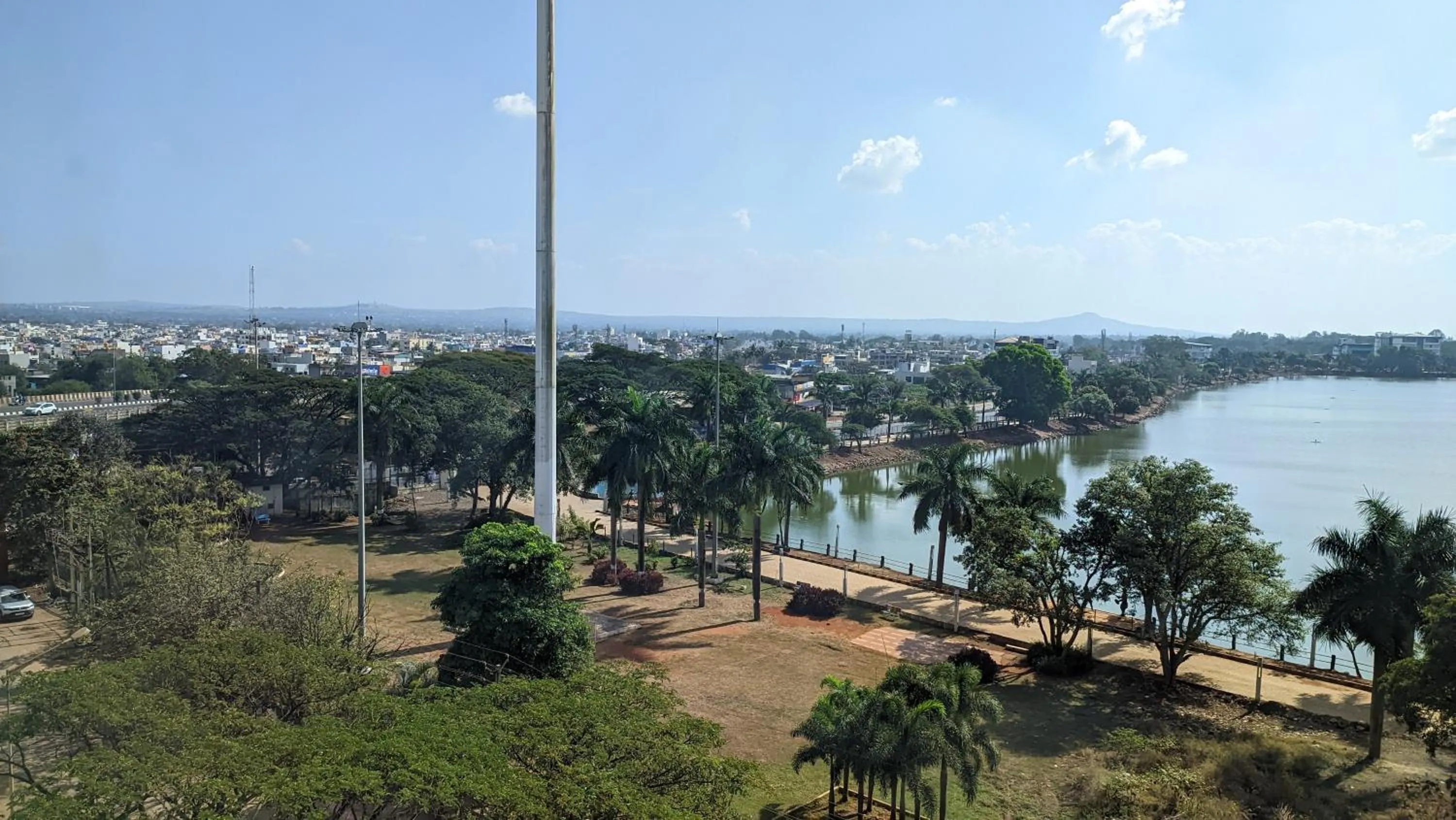 Lake view in Mayur Belgaum Presidency Hotel & Spa