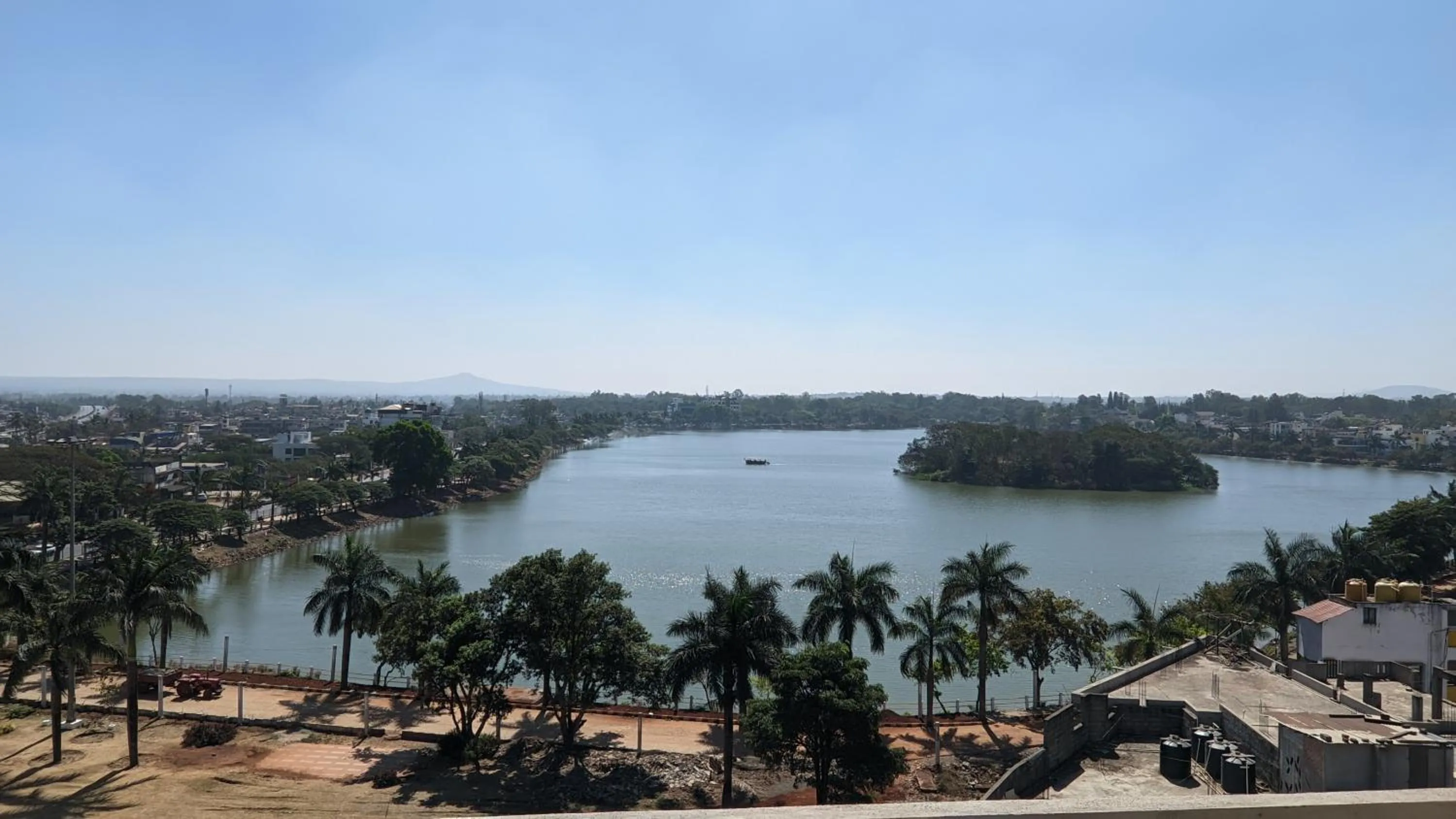 Lake view in Mayur Belgaum Presidency Hotel & Spa
