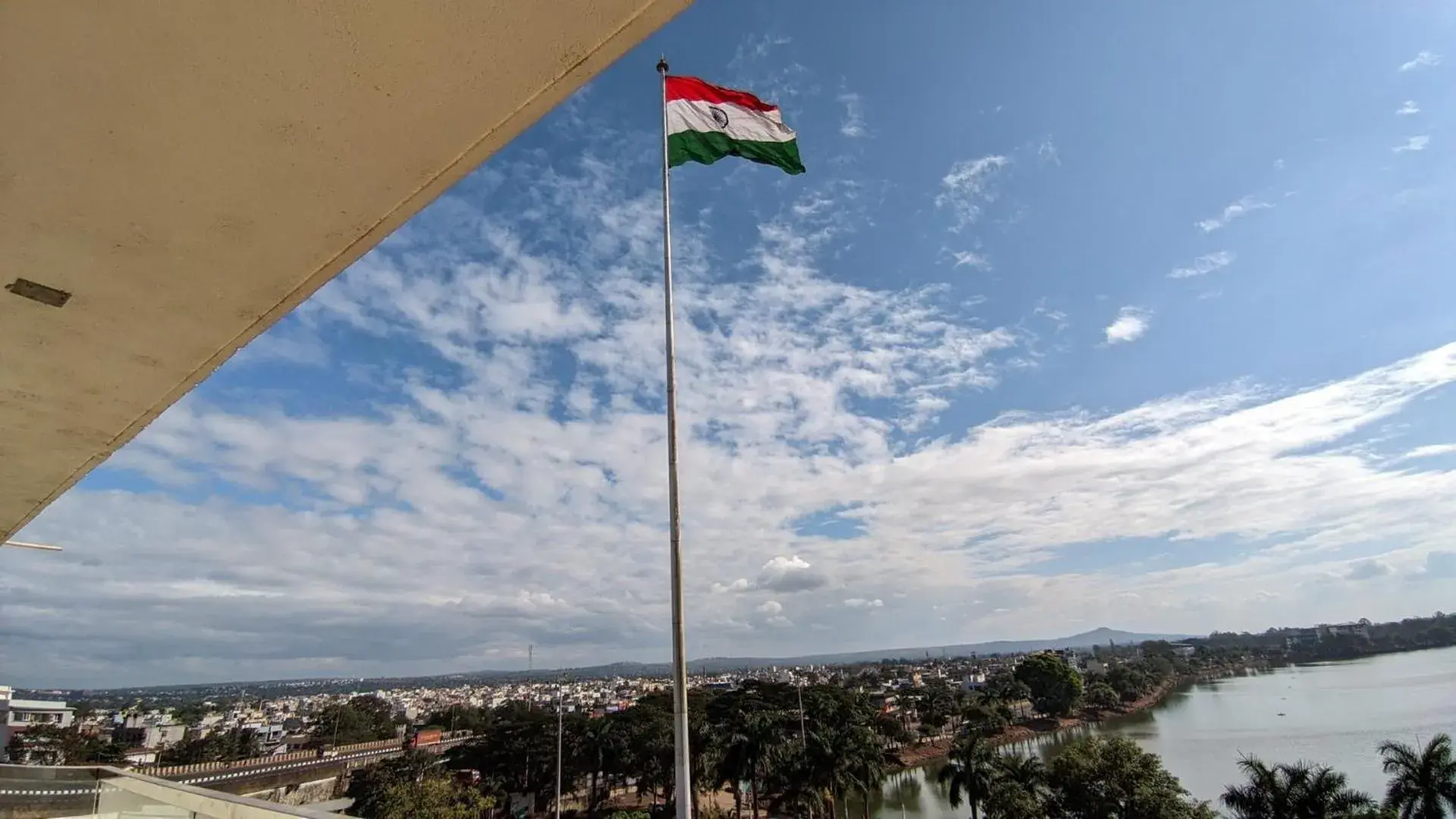 Lake view in Mayur Belgaum Presidency Hotel & Spa Lake view in Mayur Belgaum Presidency Hotel & Spa