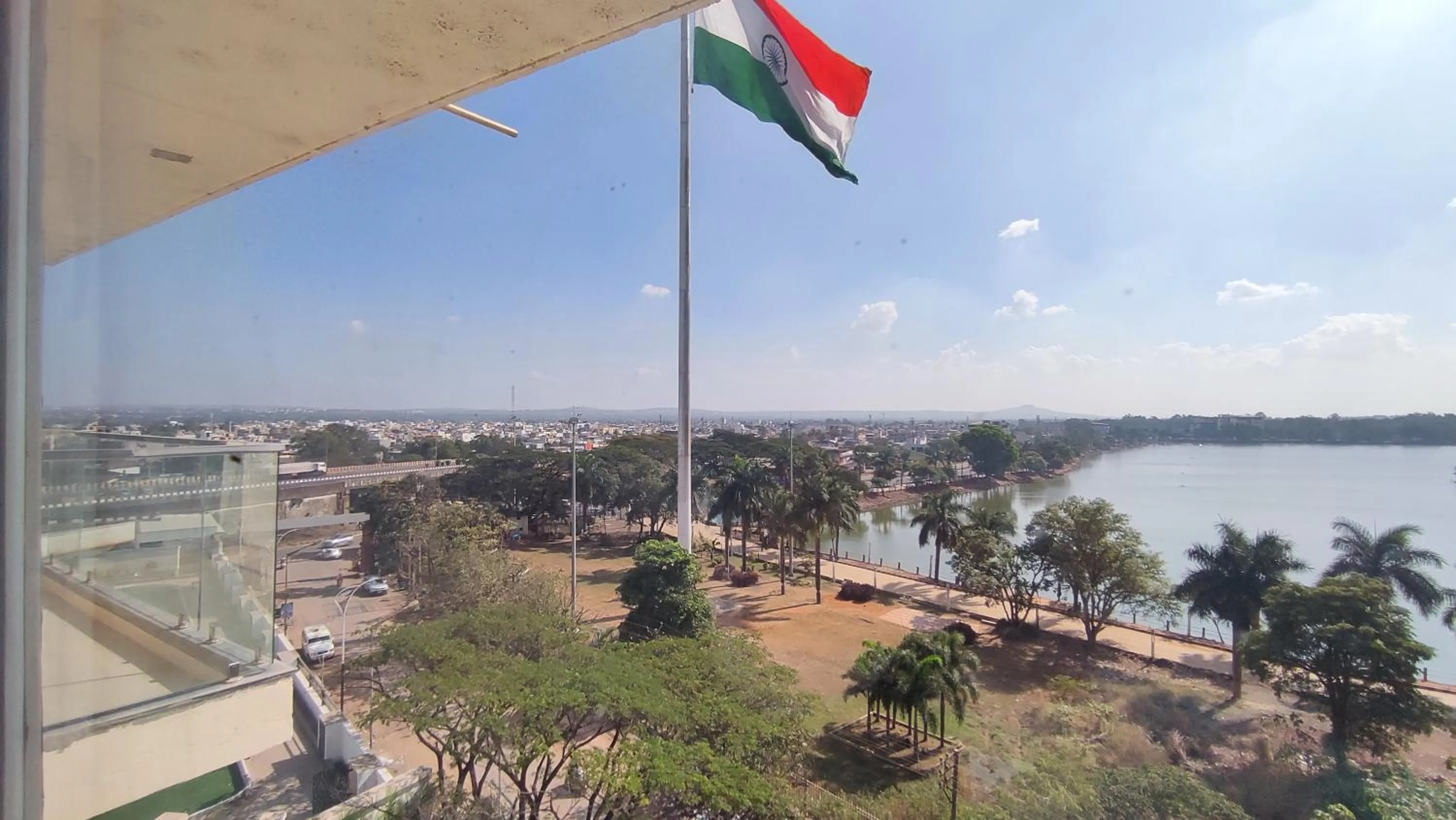 Balcony/Terrace in Mayur Belgaum Presidency Hotel & Spa