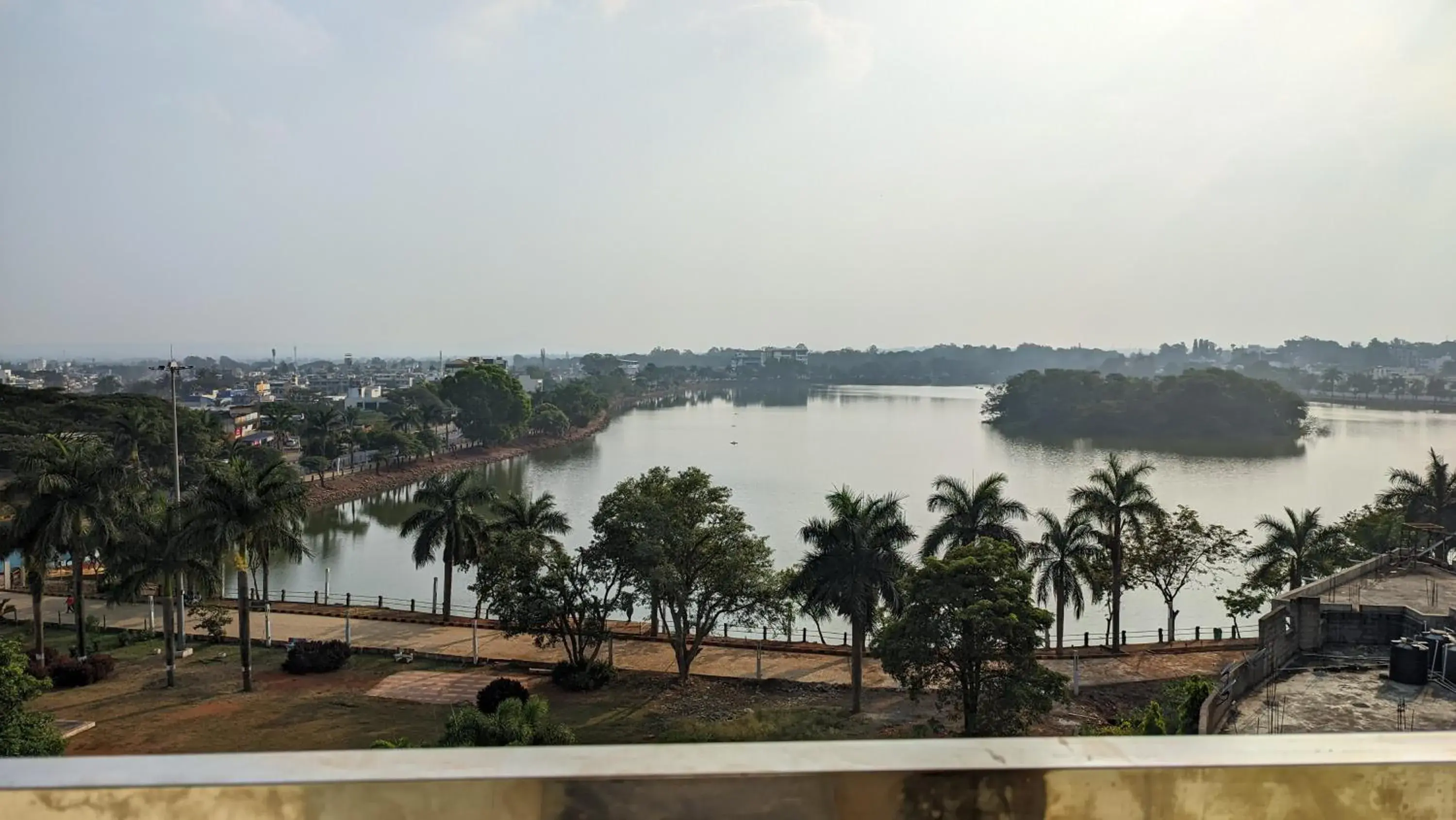 Lake view in Mayur Belgaum Presidency Hotel & Spa Lake view in Mayur Belgaum Presidency Hotel & Spa