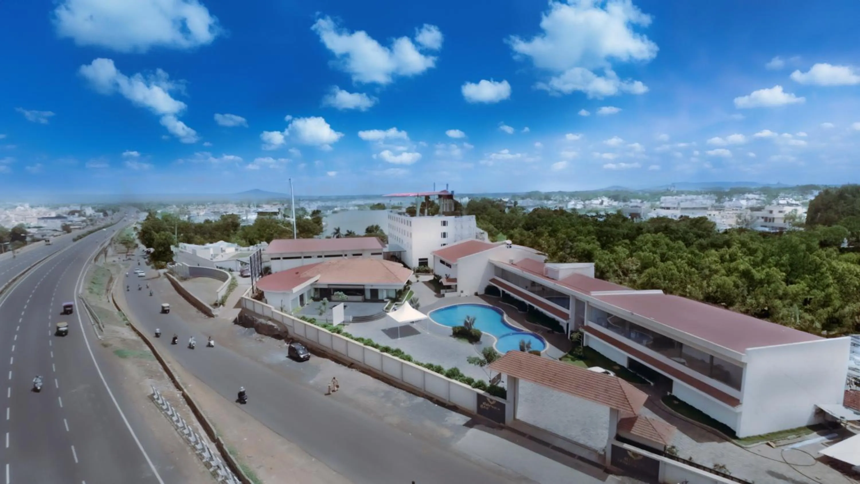 Bird's eye view in Mayur Belgaum Presidency Hotel & Spa