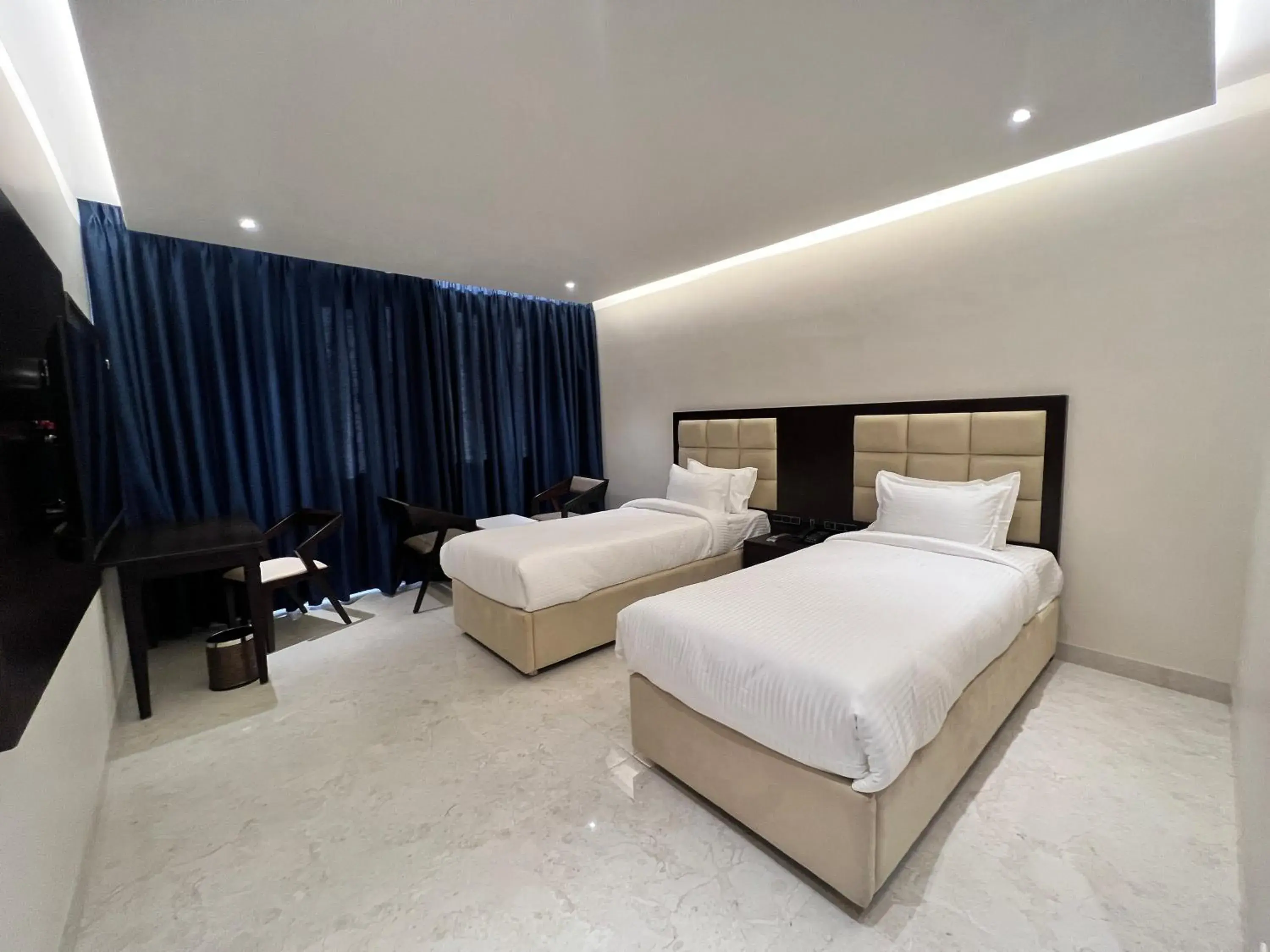 Bed in Mayur Belgaum Presidency Hotel & Spa Bed in Mayur Belgaum Presidency Hotel & Spa