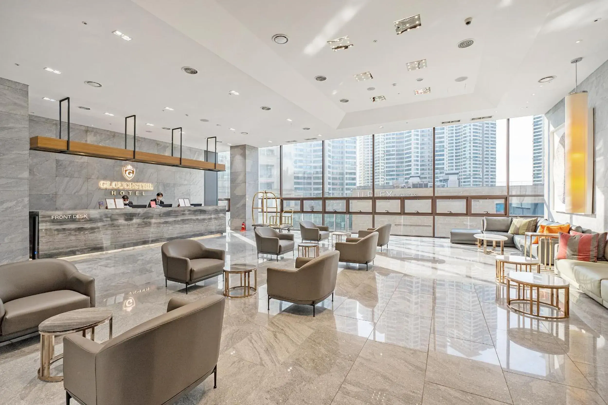 Lobby or reception in GloucesterHotel Cheongju Lobby or reception in GloucesterHotel Cheongju