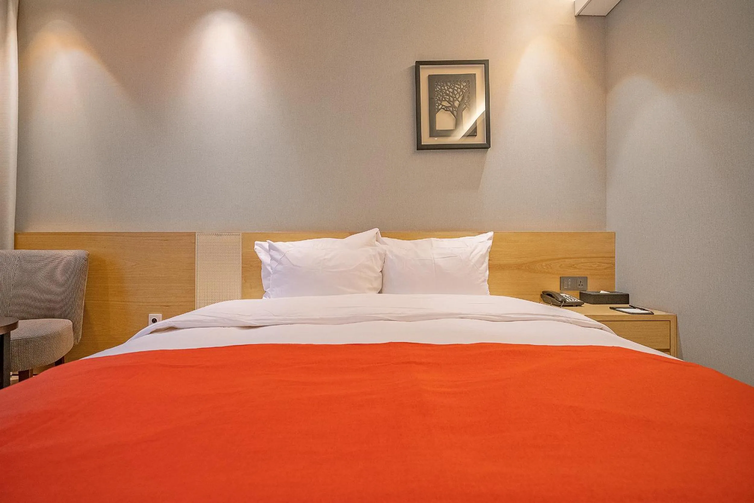 Bed in GloucesterHotel Cheongju