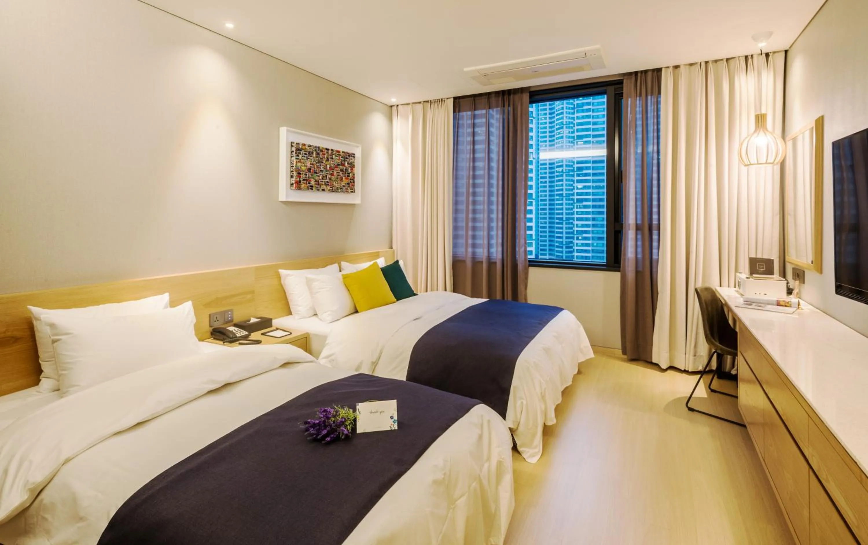 Bed in GloucesterHotel Cheongju