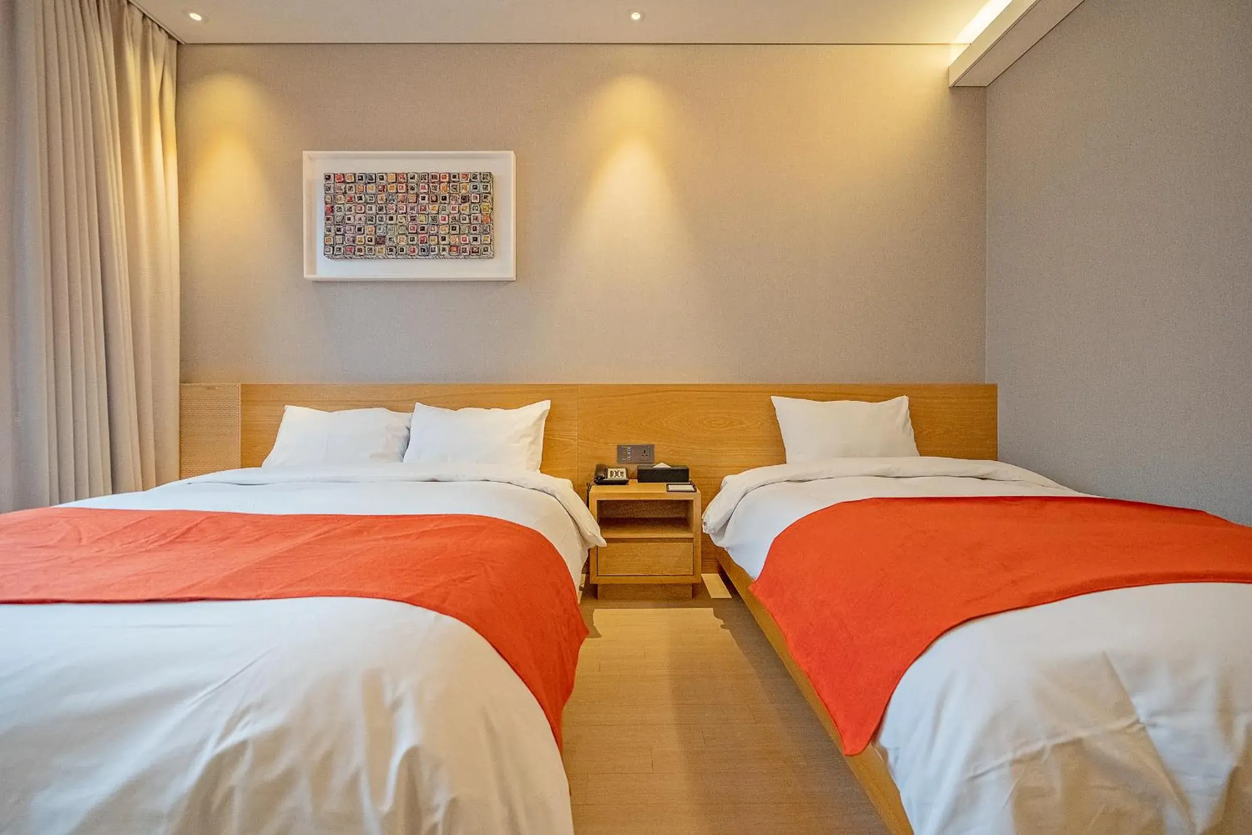 Bed in GloucesterHotel Cheongju Bed in GloucesterHotel Cheongju