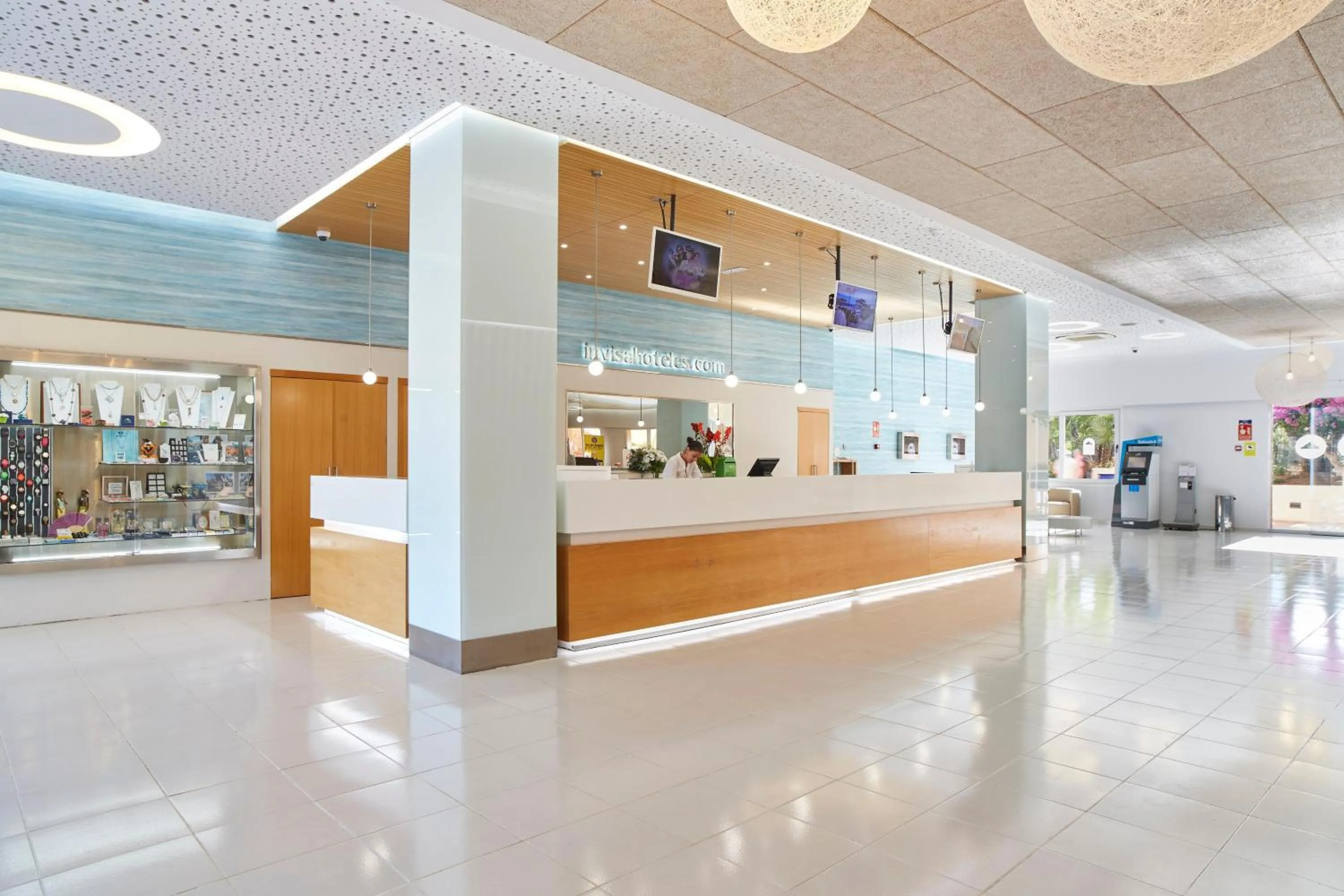 Lobby or reception in Invisa Hotel Club Cala Blanca
