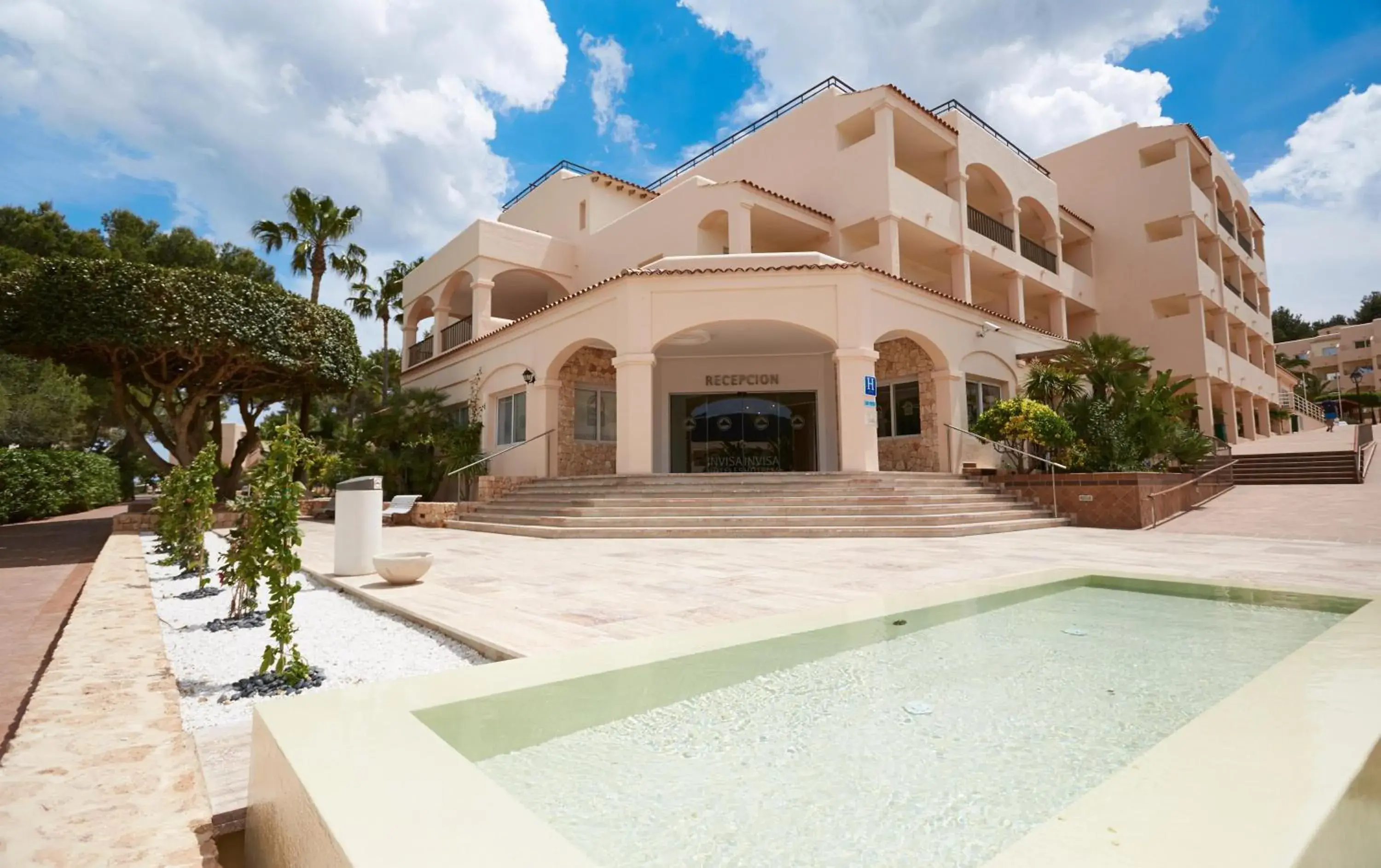 Property building in Invisa Hotel Club Cala Blanca Property building in Invisa Hotel Club Cala Blanca