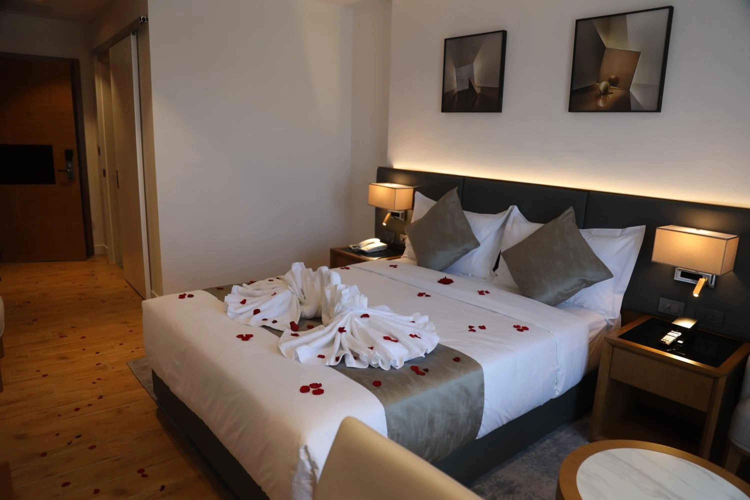 Bed in Hayes Hotel, Addis Ababa