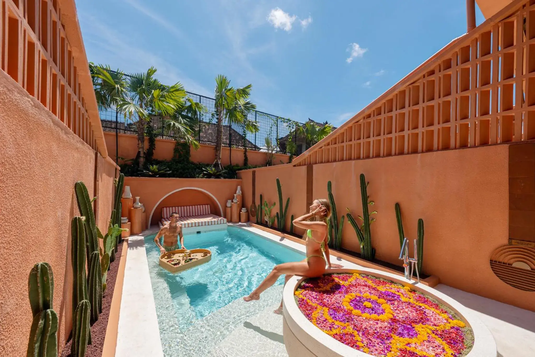 Swimming pool in Cyrus Villa Seminyak by Ini Vie Hospitality Swimming pool in Cyrus Villa Seminyak by Ini Vie Hospitality