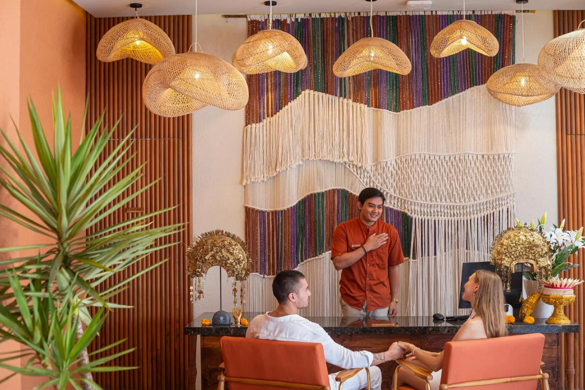 Lobby or reception in Cyrus Villa Seminyak by Ini Vie Hospitality