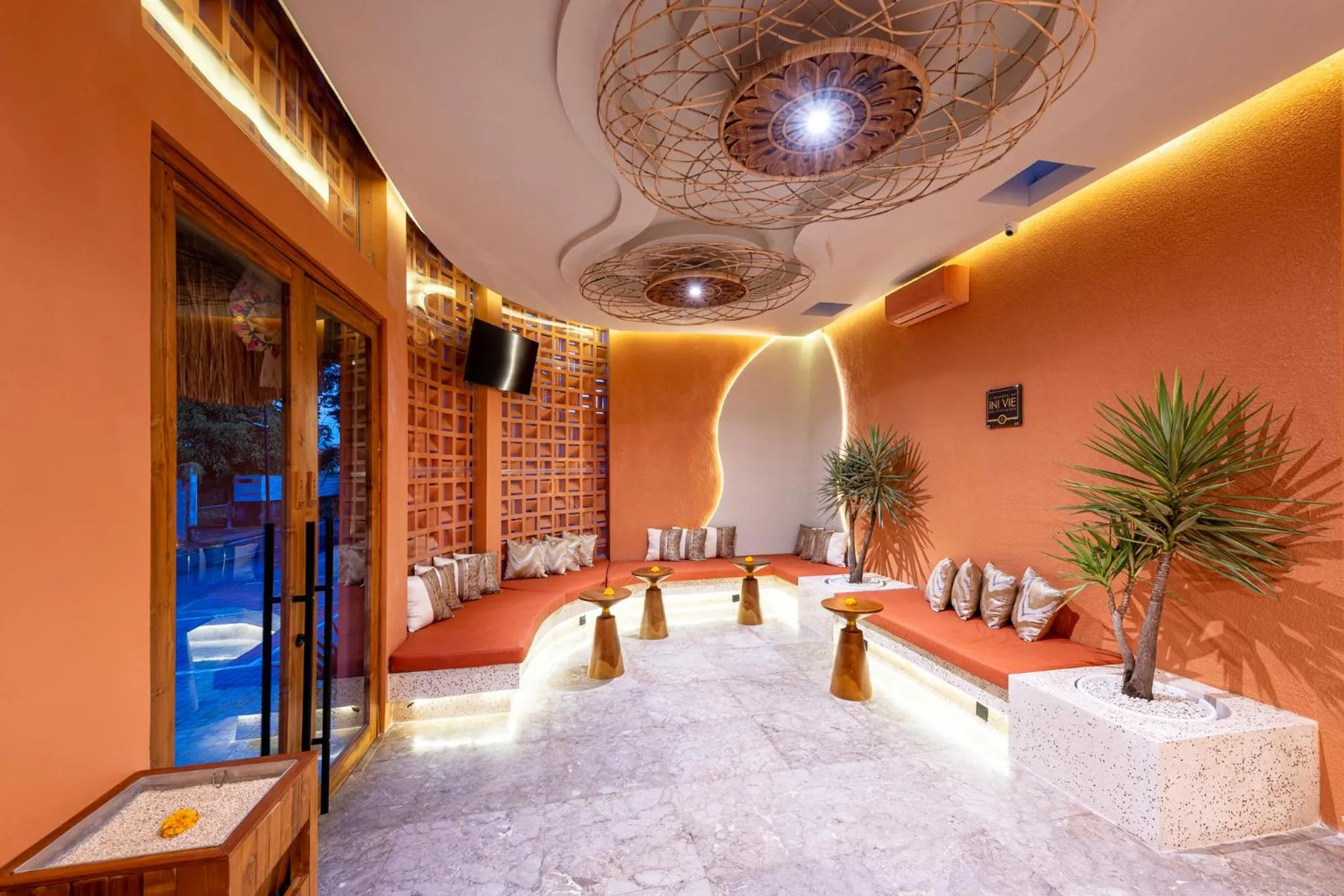 Lobby or reception in Cyrus Villa Seminyak by Ini Vie Hospitality