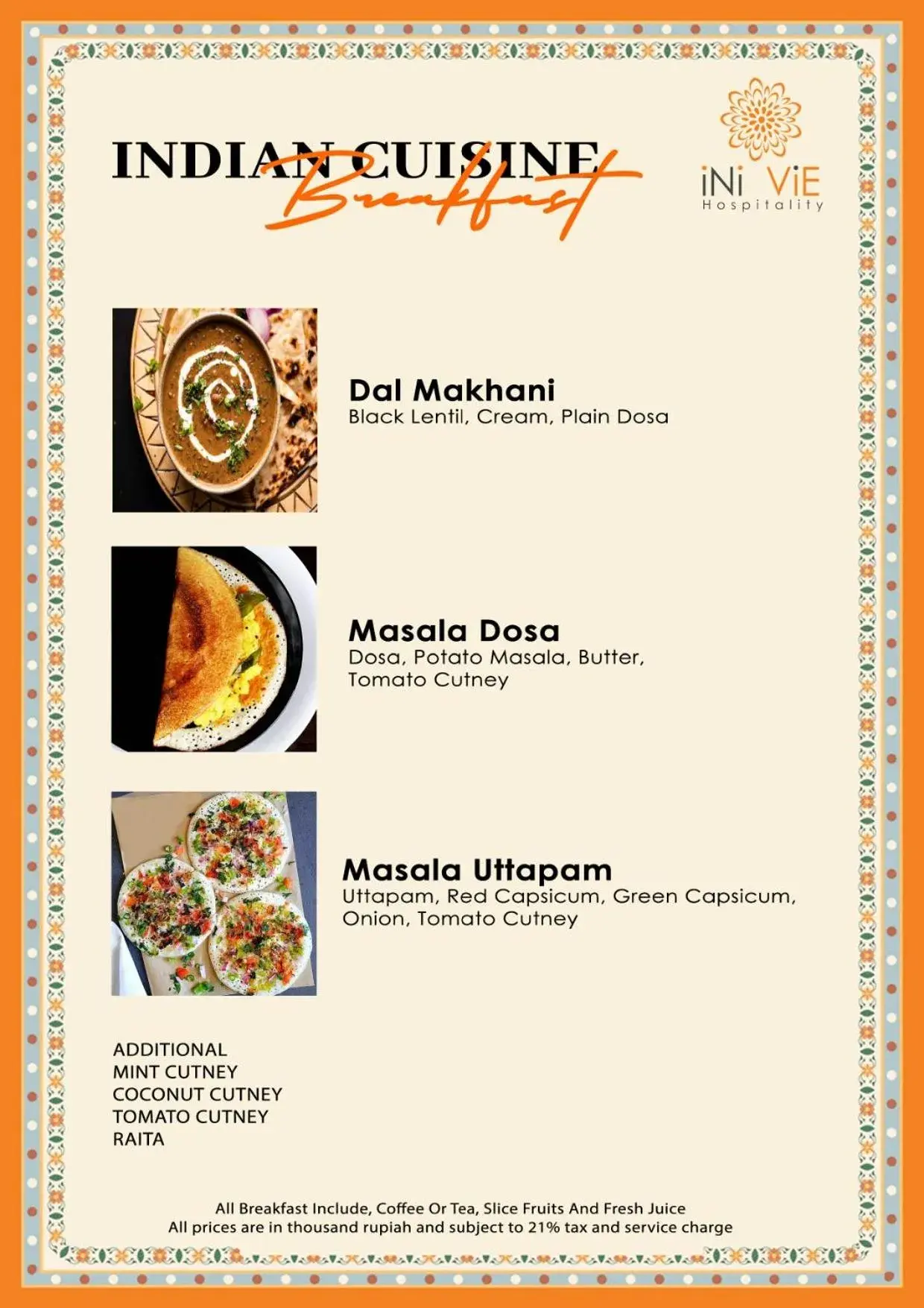 Breakfast in Cyrus Villa Seminyak by Ini Vie Hospitality Breakfast in Cyrus Villa Seminyak by Ini Vie Hospitality