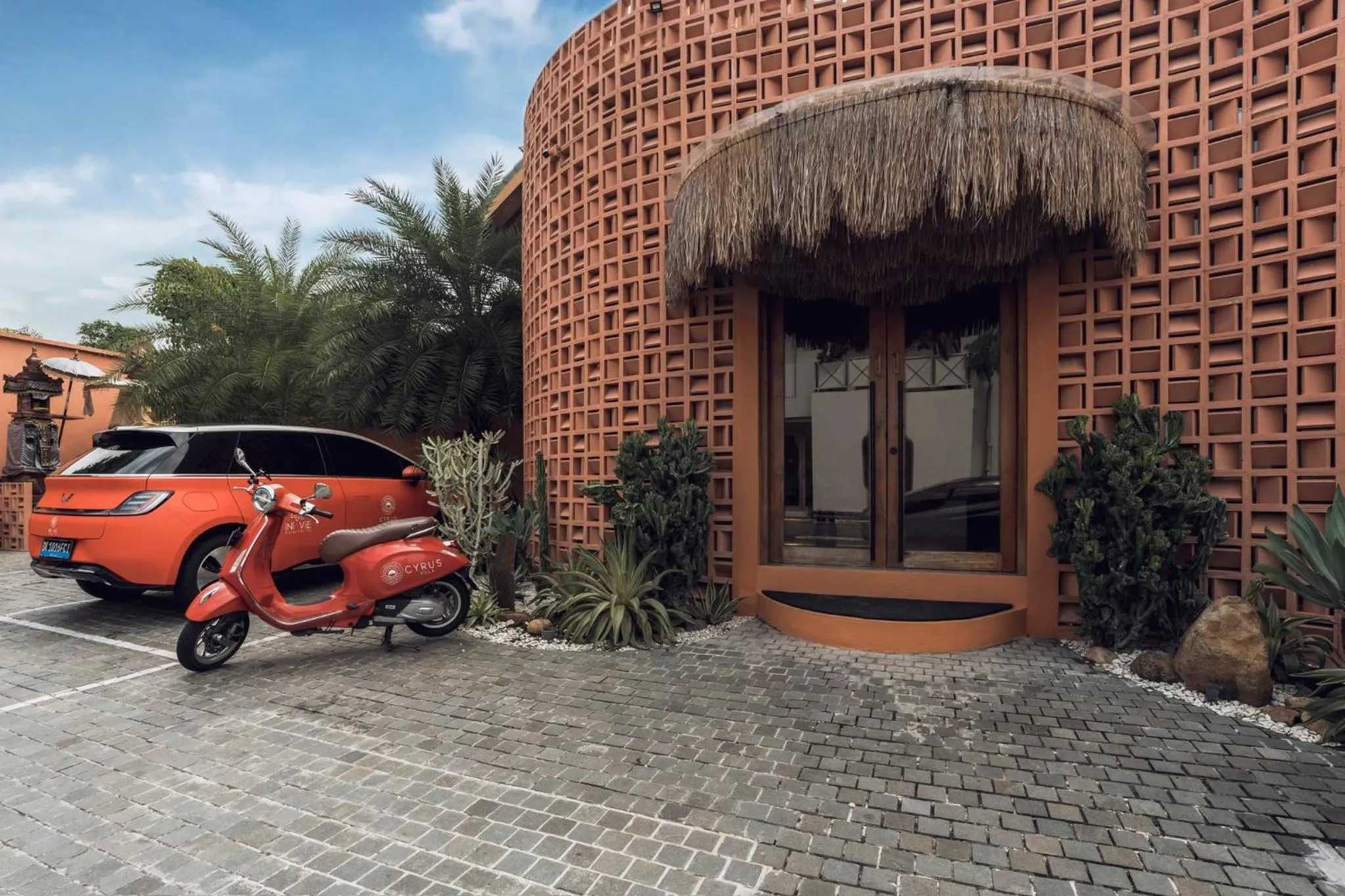 Property building in Cyrus Villa Seminyak by Ini Vie Hospitality