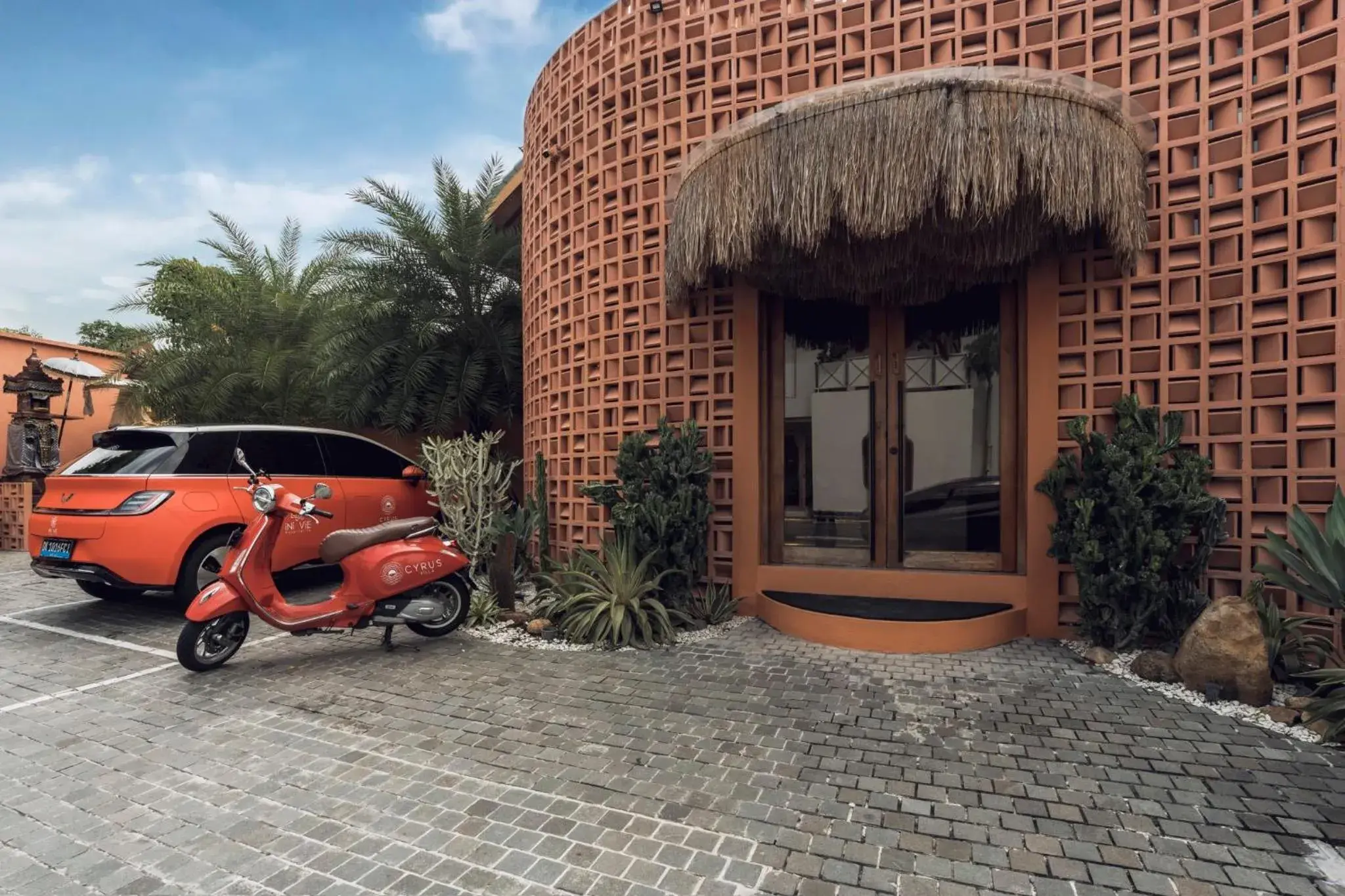 Property building in Cyrus Villa Seminyak by Ini Vie Hospitality Property building in Cyrus Villa Seminyak by Ini Vie Hospitality