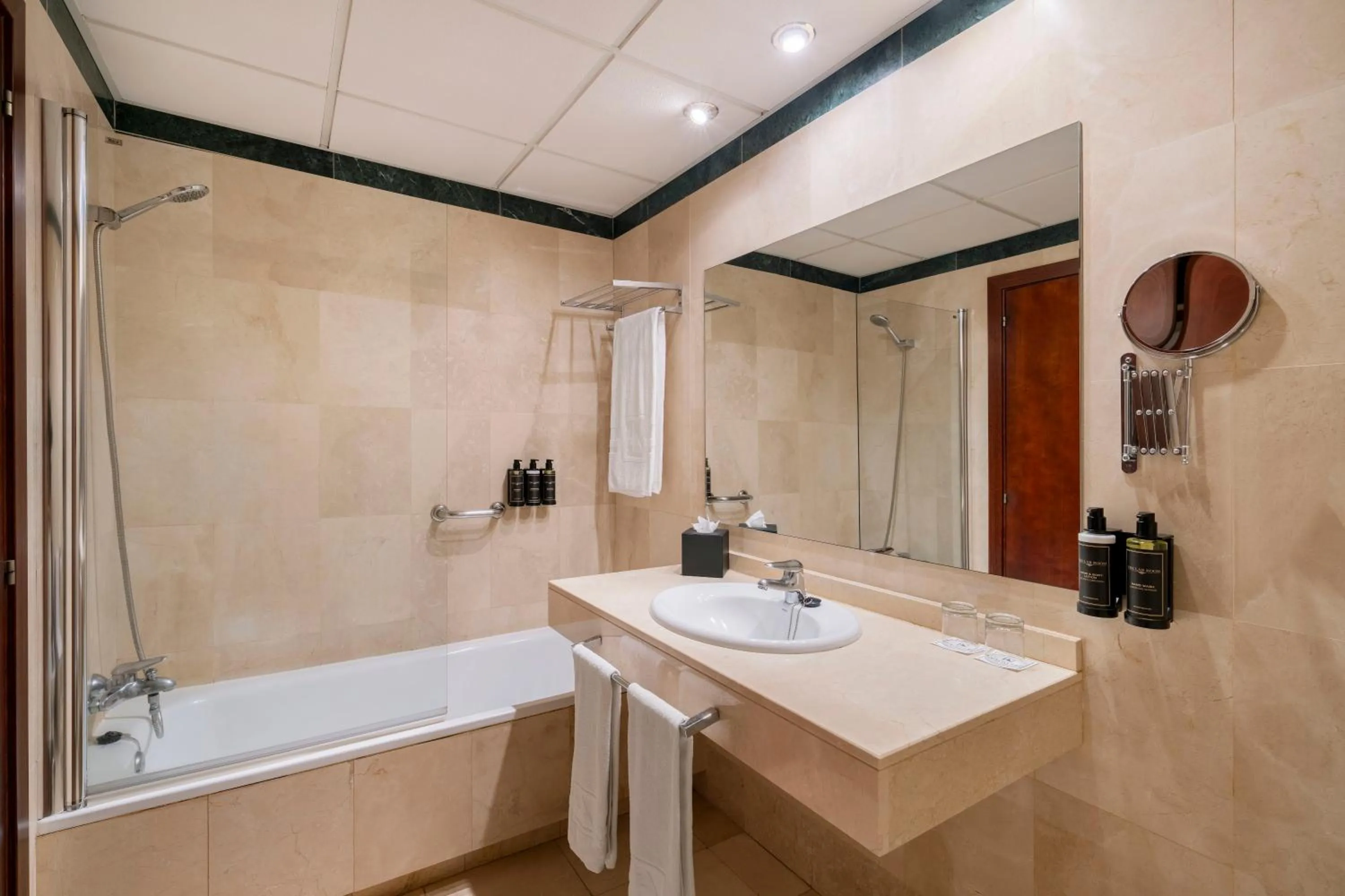 Bathroom in Eurostars Plaza Acueducto