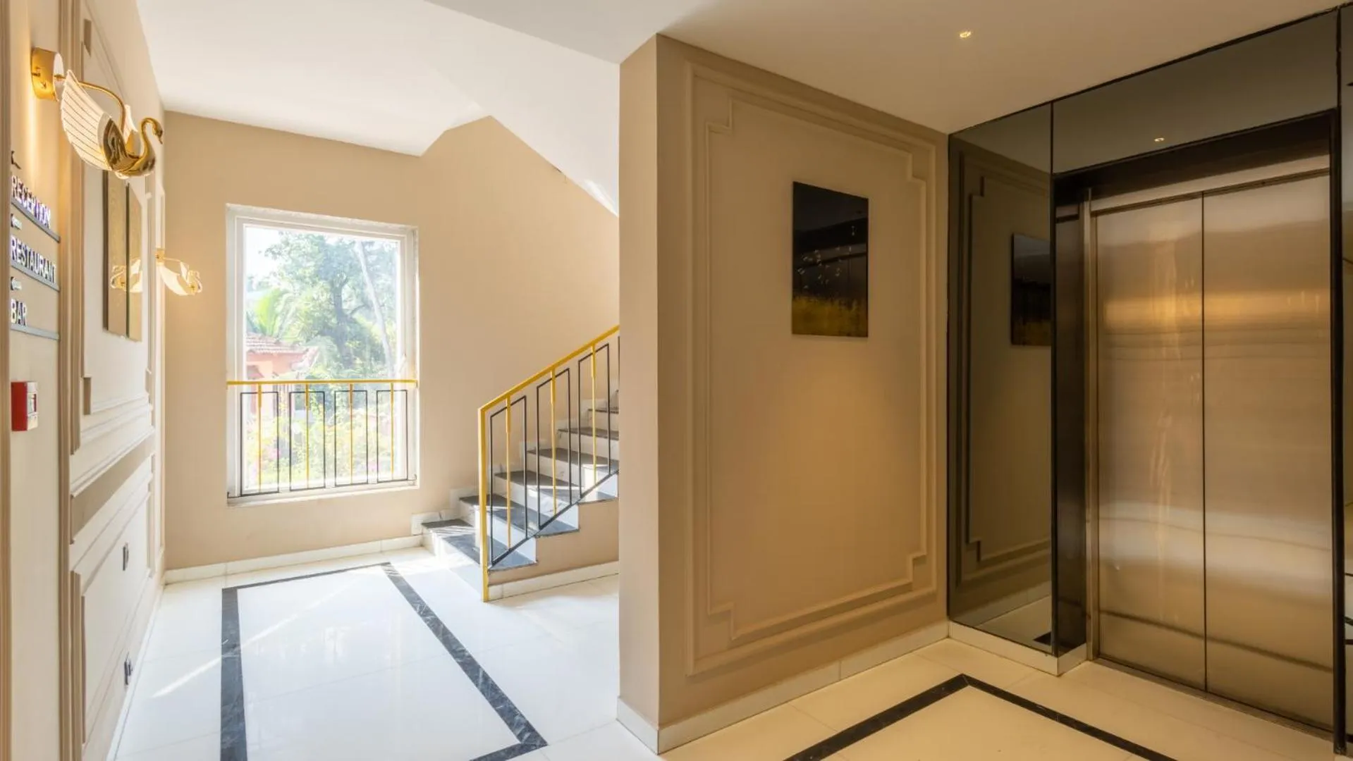 elevator in Renest Calangute Goa