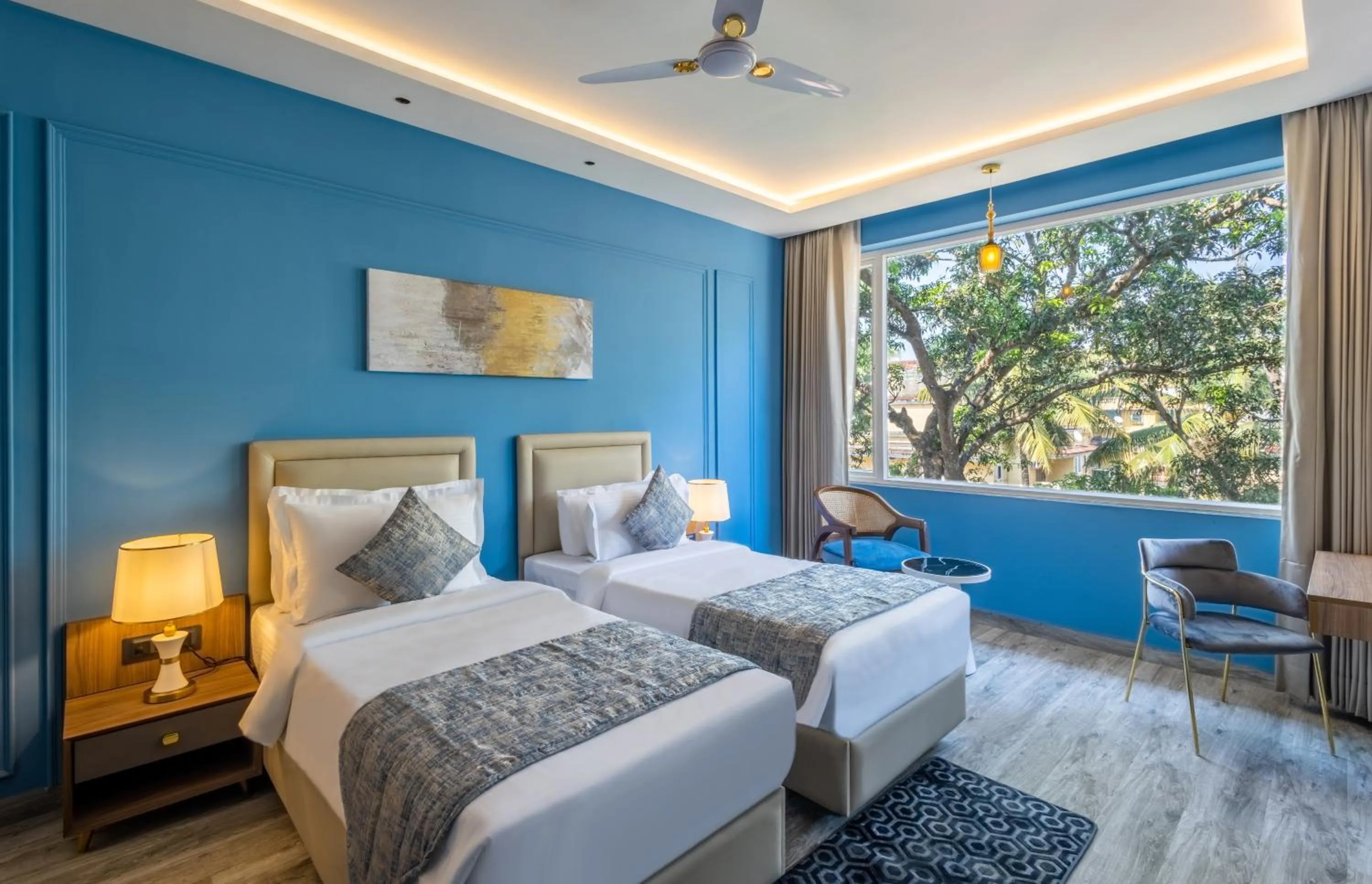 Bed in Renest Calangute Goa