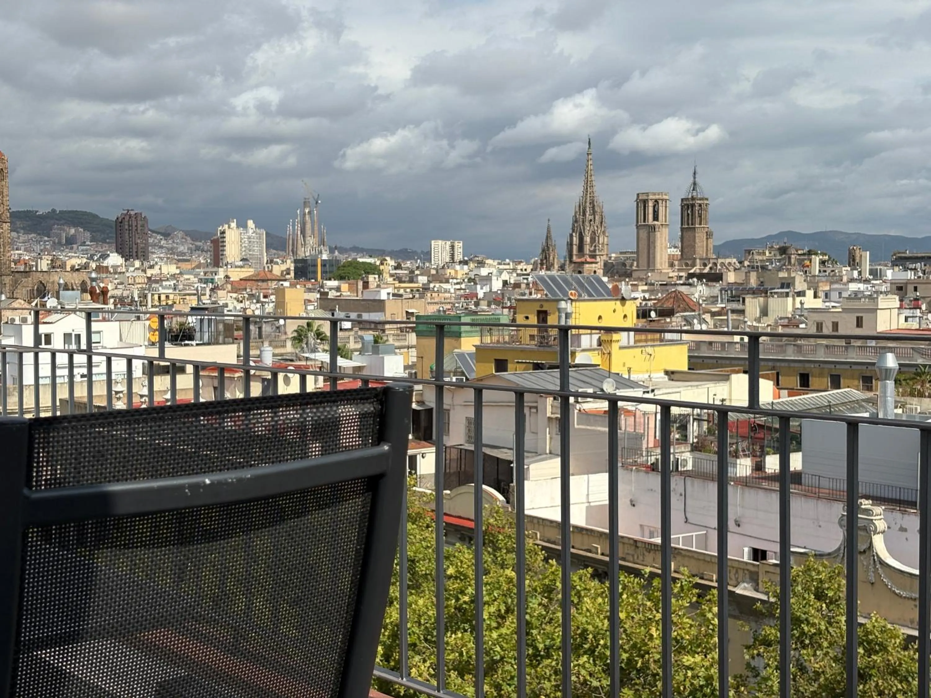 City view in Ramblas Hotel