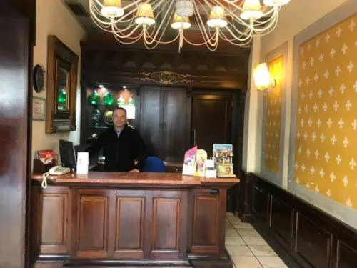 Lobby or reception in Ramblas Hotel