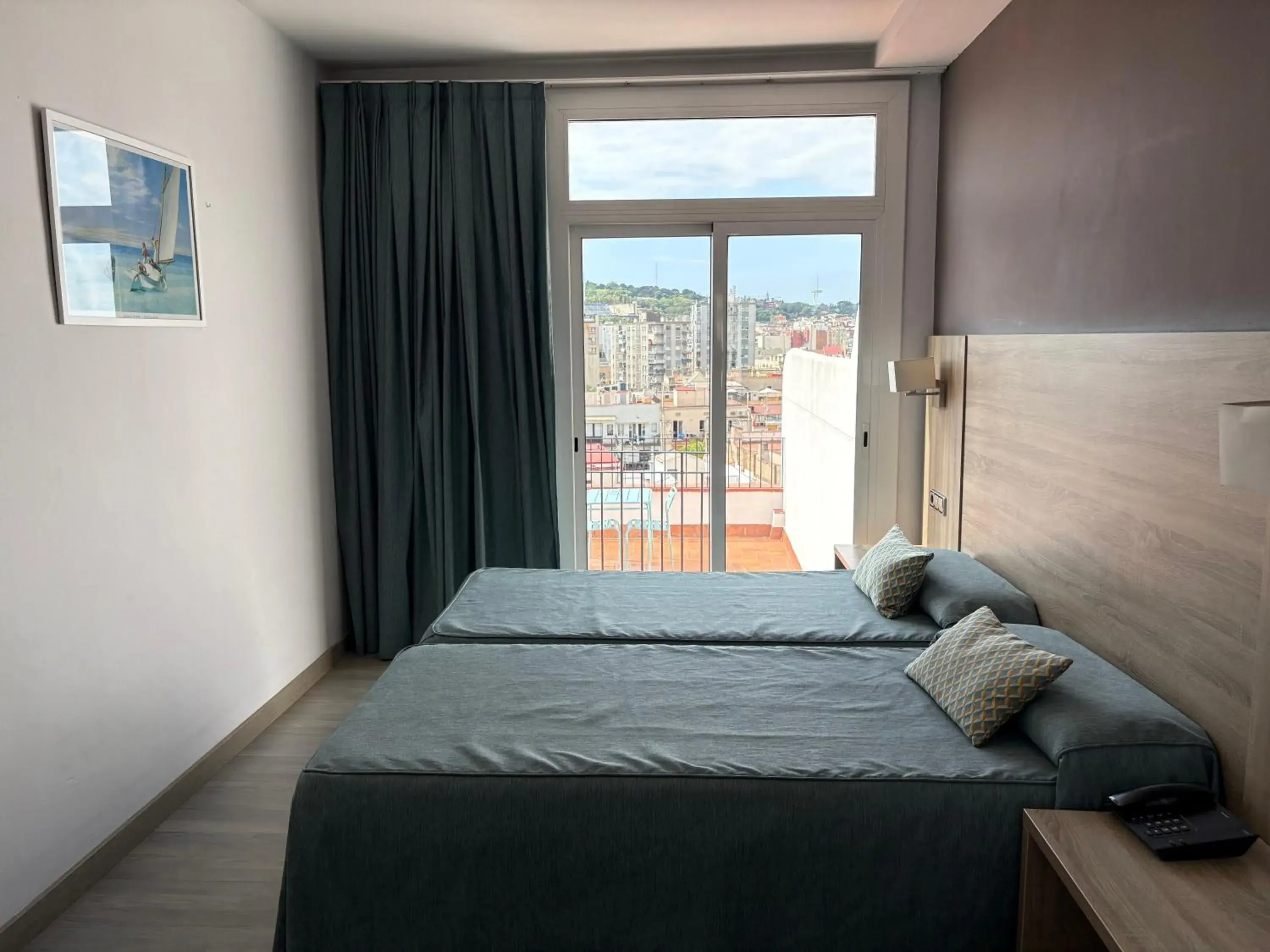 Bed in Ramblas Hotel Bed in Ramblas Hotel