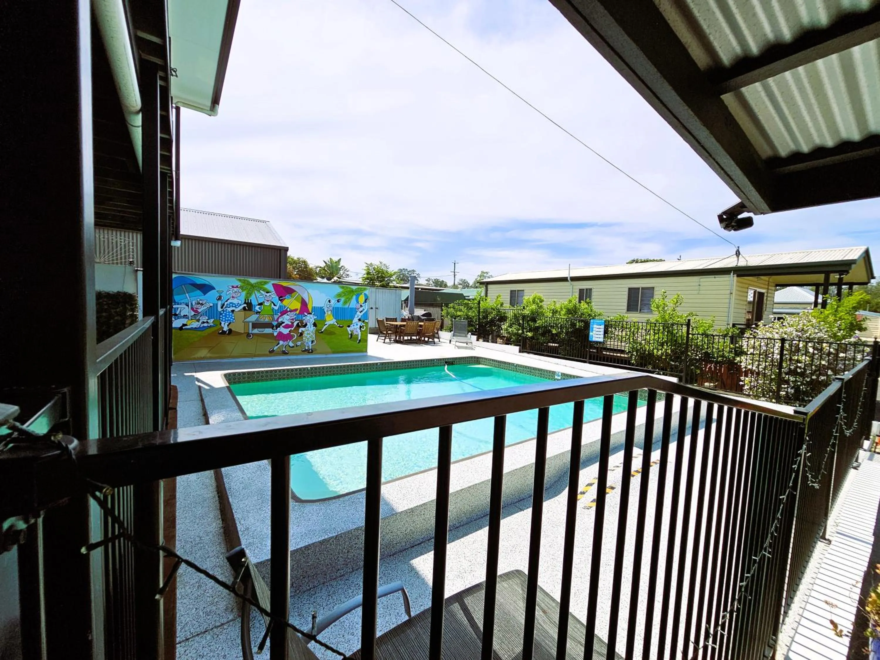 Patio in Kilcoy Motel